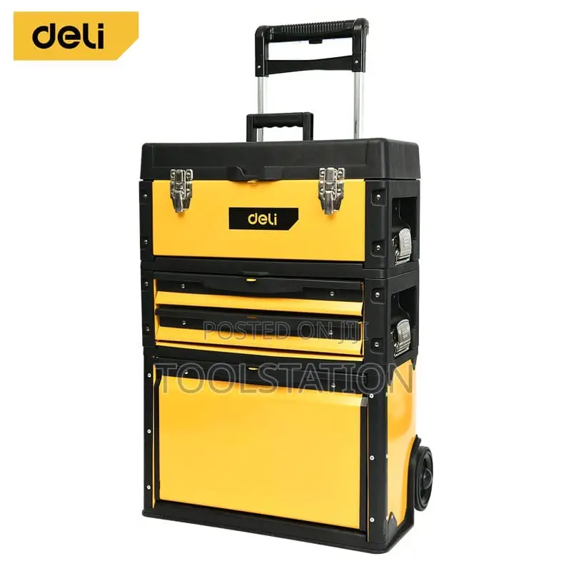 Trolley Toolbox Size:520×320×720mm Weight:16kg 880l Edl-Ts3c-20
