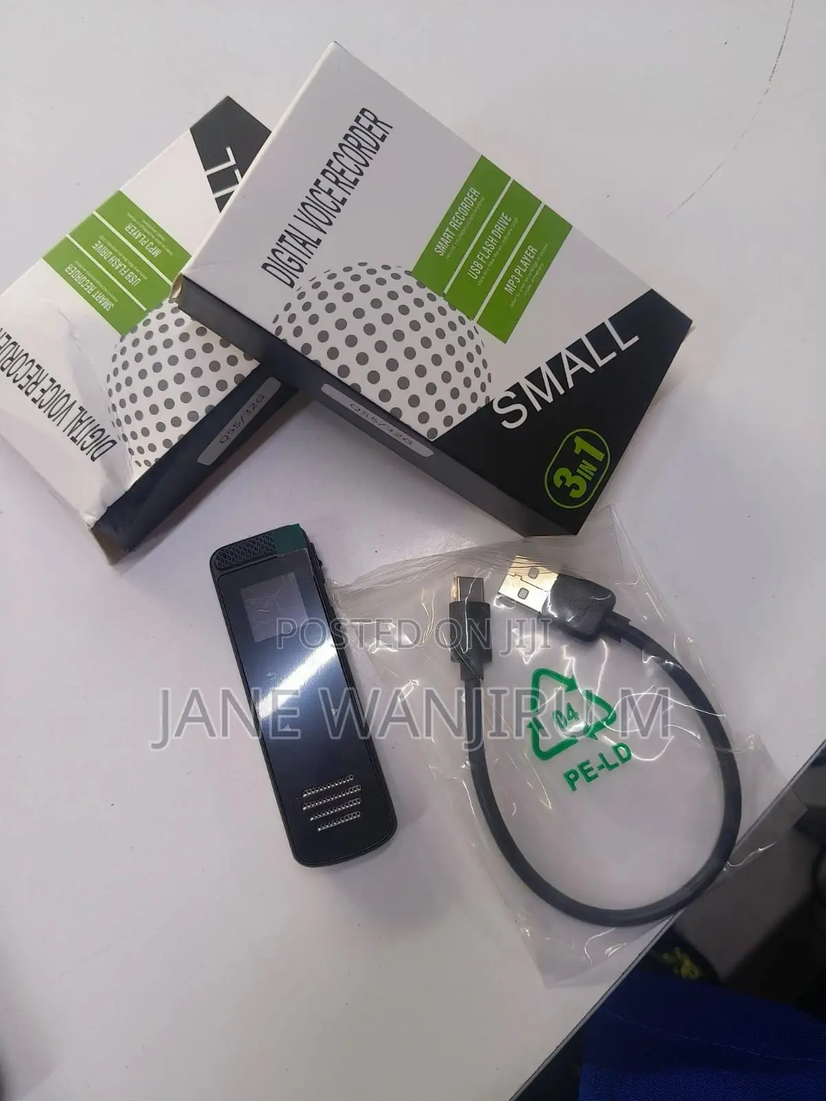Touch Screen Digital Audio Sound Voice Recorder