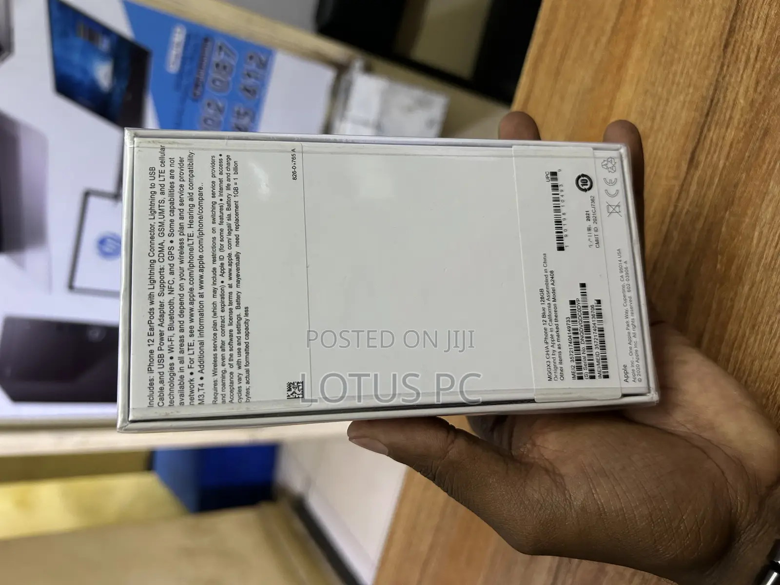 New Apple iPhone 12 128 GB Blue