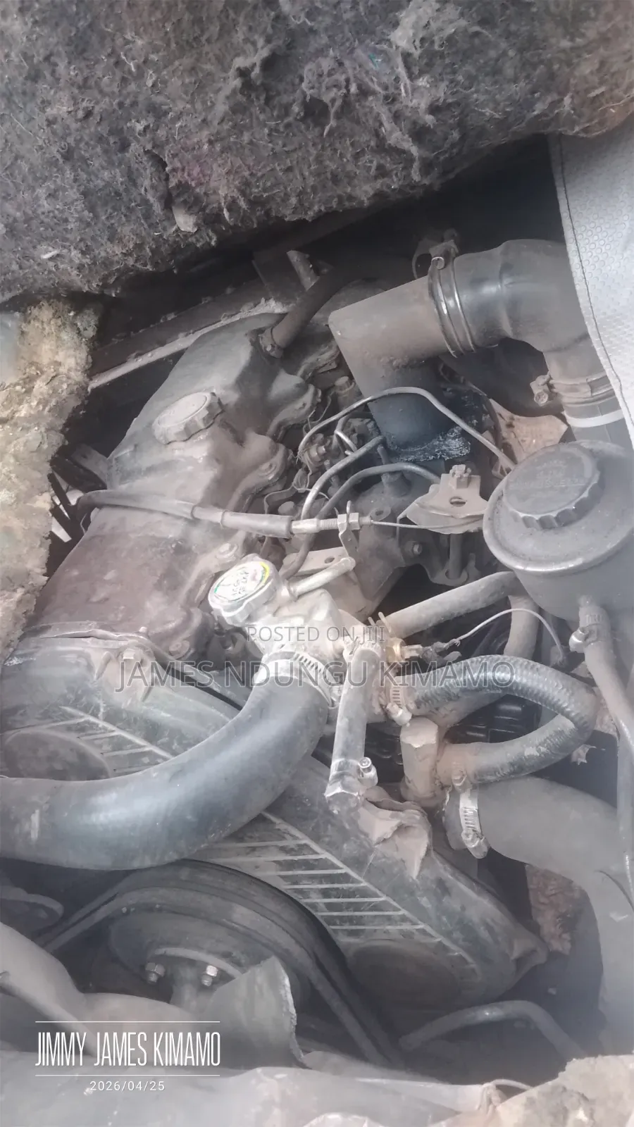 Toyota Dyna 3l Diesel Engine 2000 White