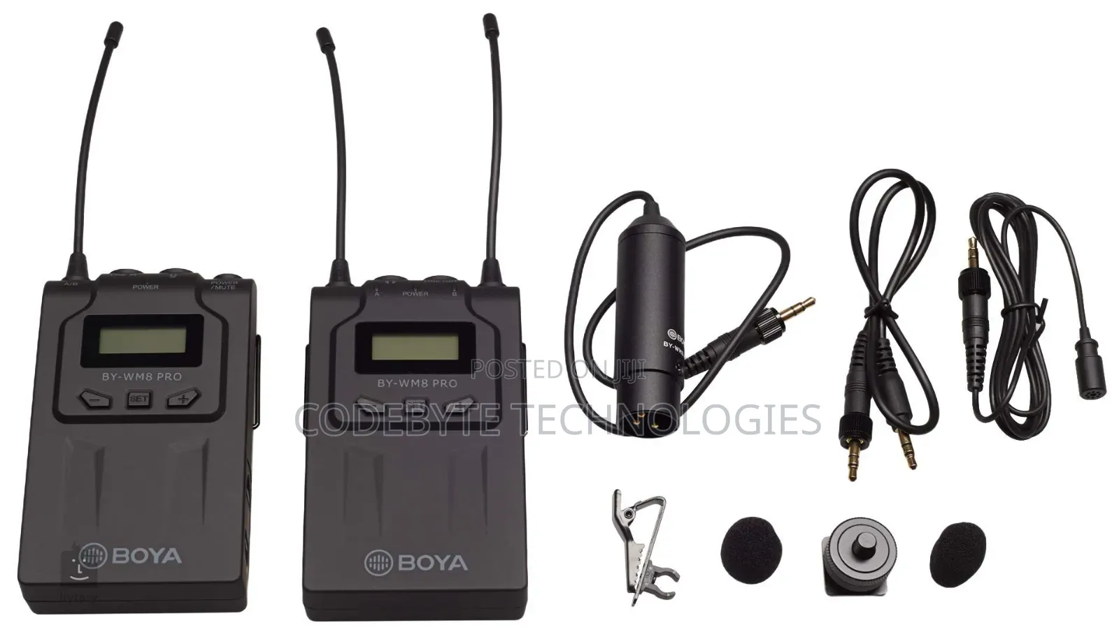 Boya by-Wm8 Pro- Uhf Wireless Microphone System