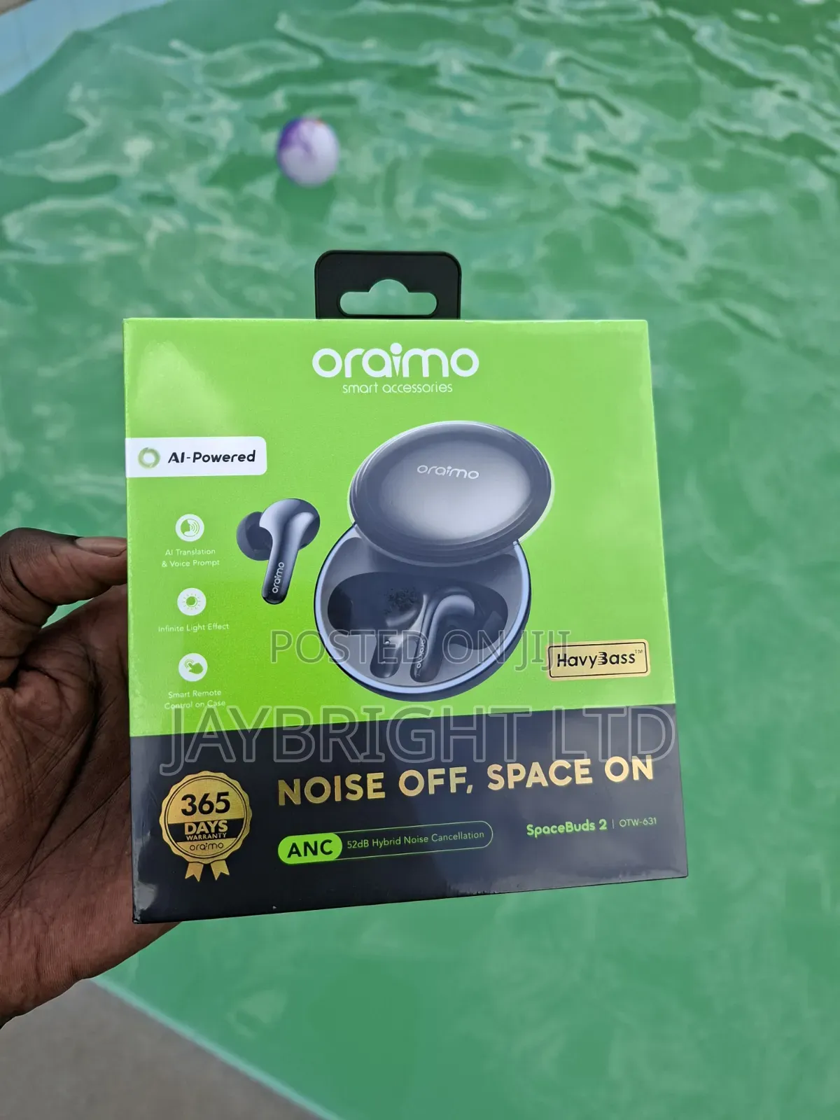 Oraimo Spacebuds 2 Ai Smart 45hrs Playtime True Wireless Earbuds