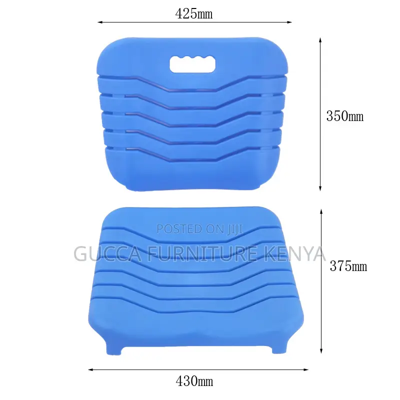 Blue Height Adjustable Classroom Kids Desk Chair Set