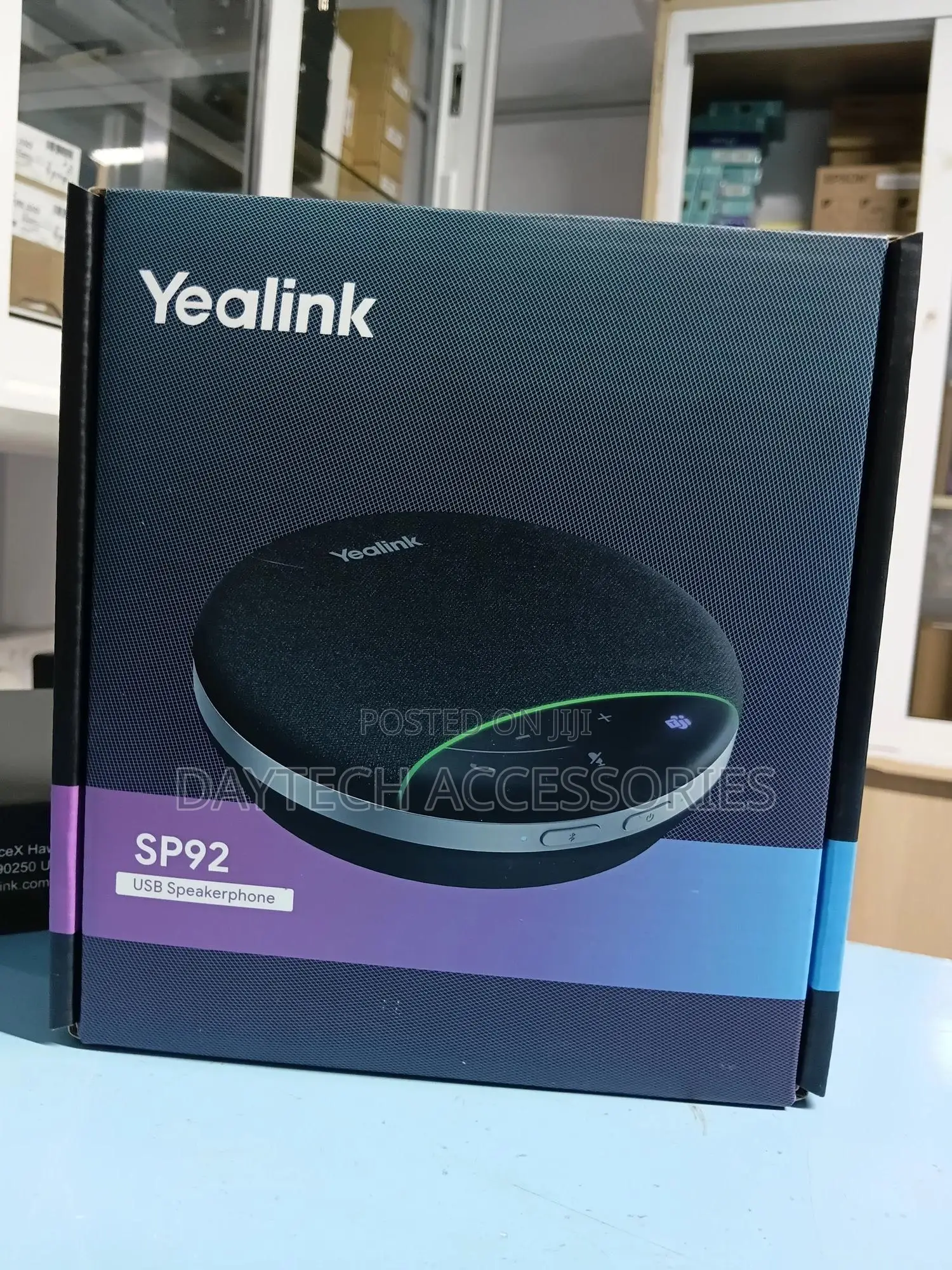Yealink Sp92 Usb Speakerphone - Black