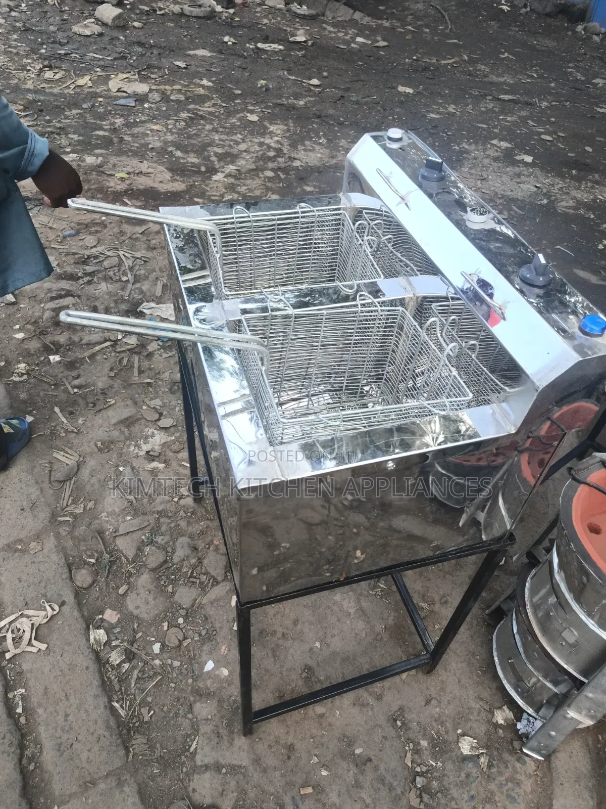 Electric Deep Double Fryer