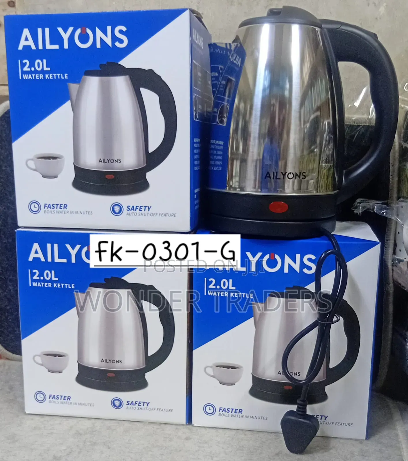 Electric Kettle Steel-Made