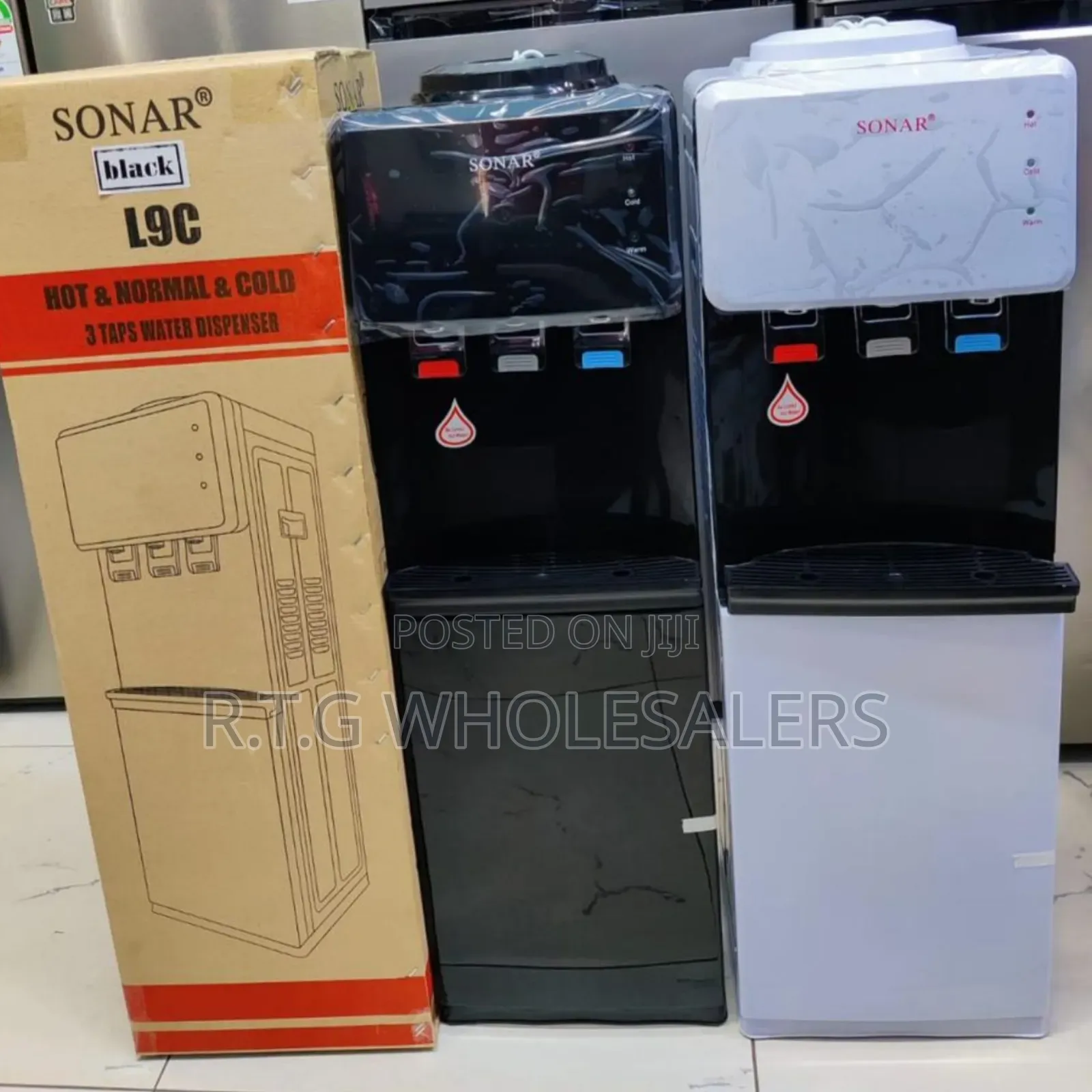 Sonar L9c 3-Tap Hot/Normal/Cold Water Dispenser