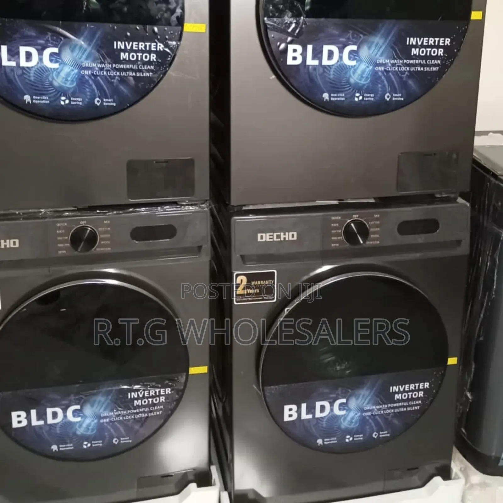 Decho 8kg Fully Automatic Front Loader Washer