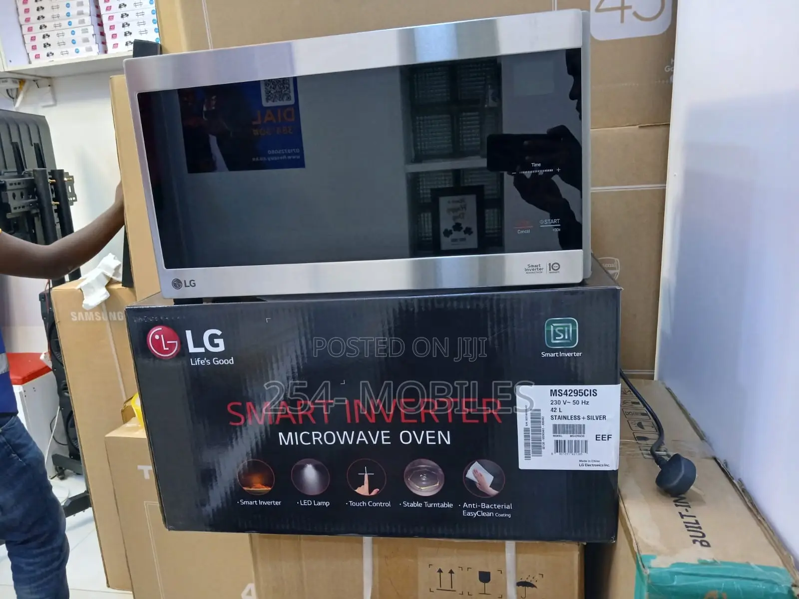 Lg Ms4295cis 42l Neochef Solo Microwave
