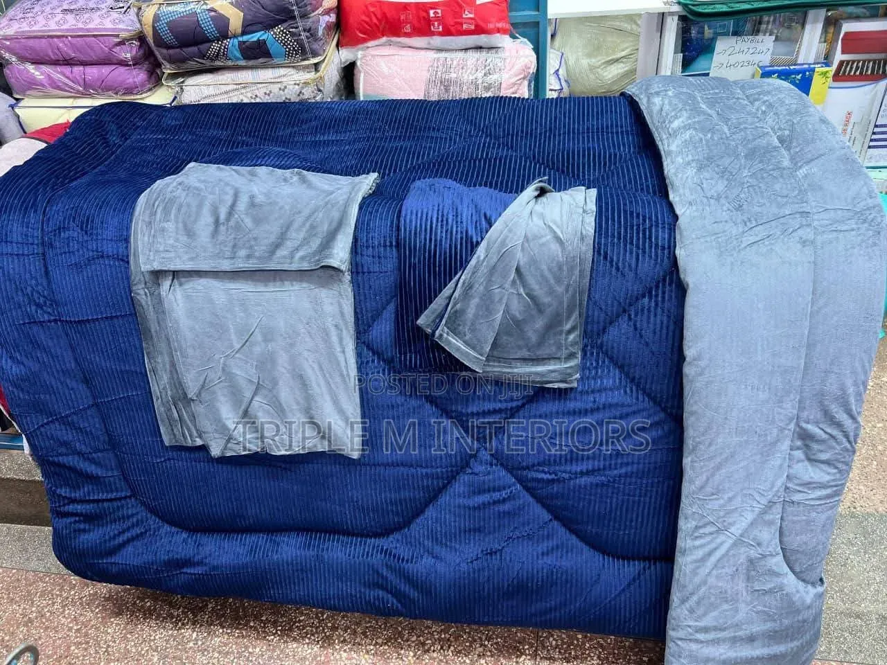 Opulent Velvet Duvet 6×7 Cozy Plush Bedroom Comfort Set