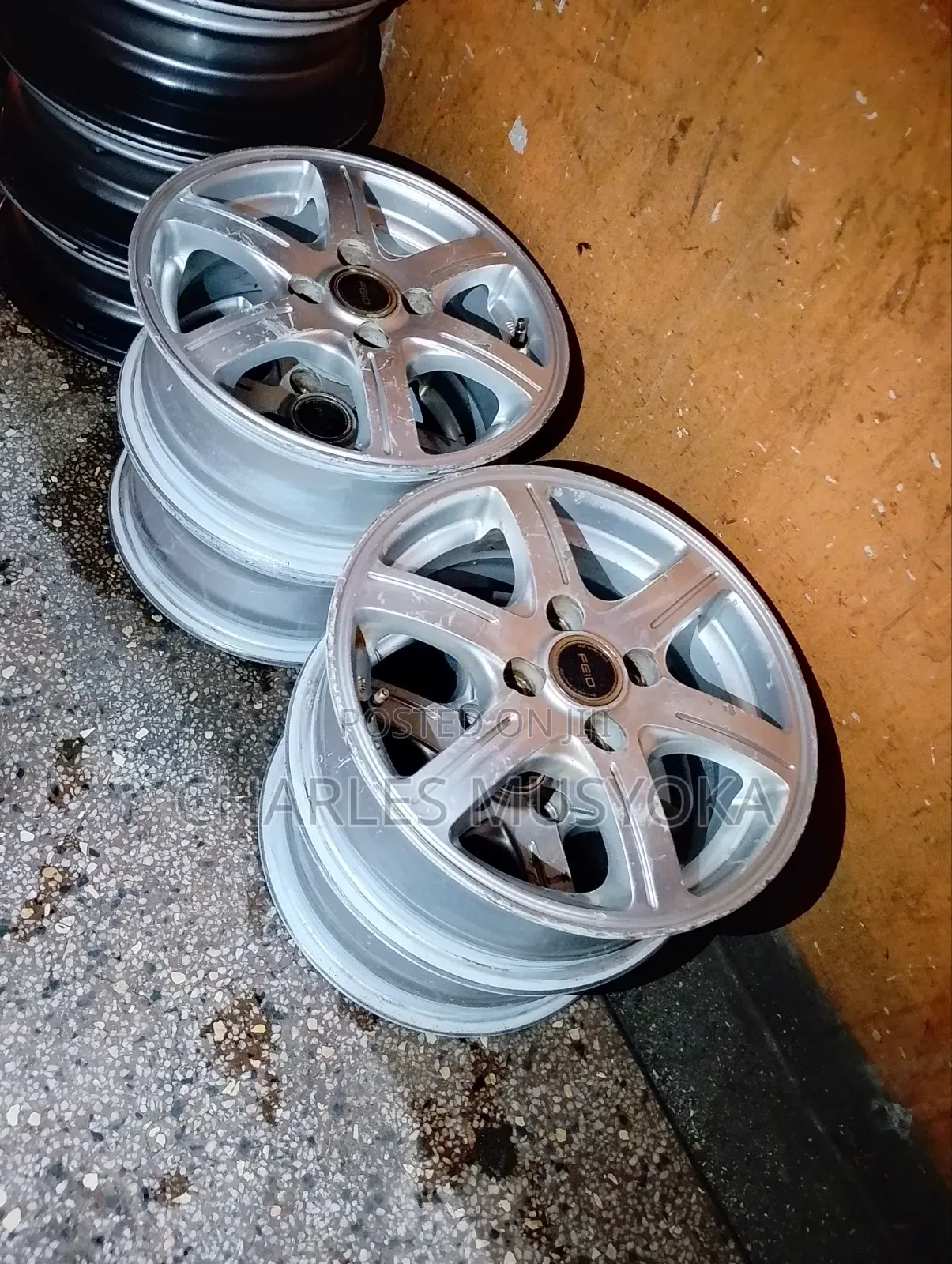 Original Alloy Rims Size 14" for Toyota,Nisan and All Cars 