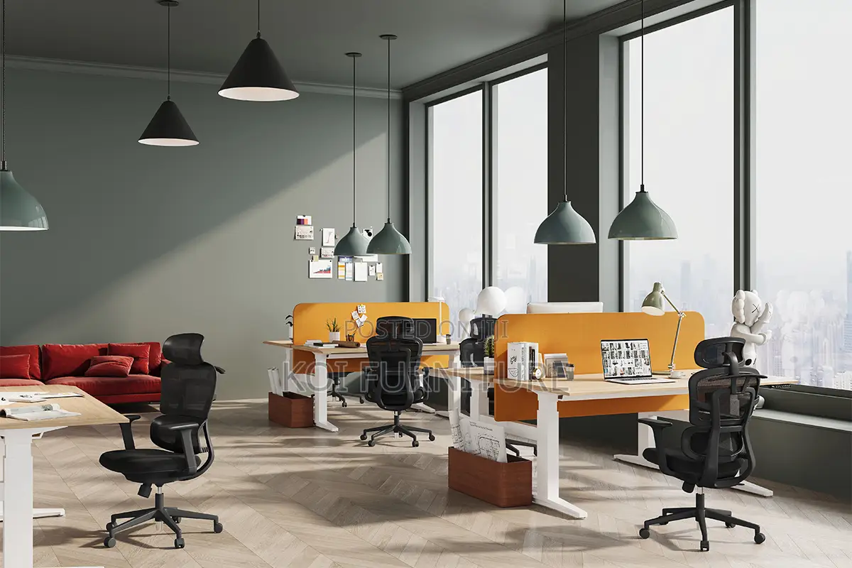 Office Chair; High Back Mesh Ergonomic Lumbar Support Office Seats
