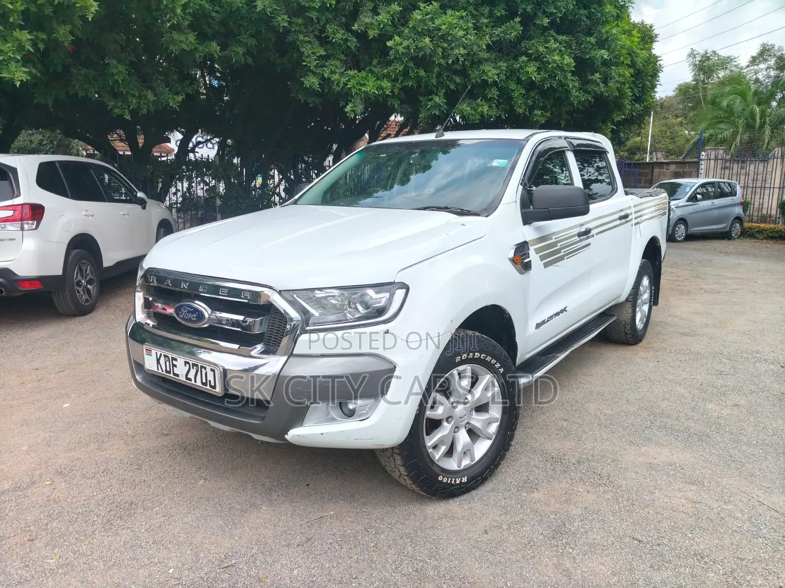 Ford Ranger Wildtrak 2014 White