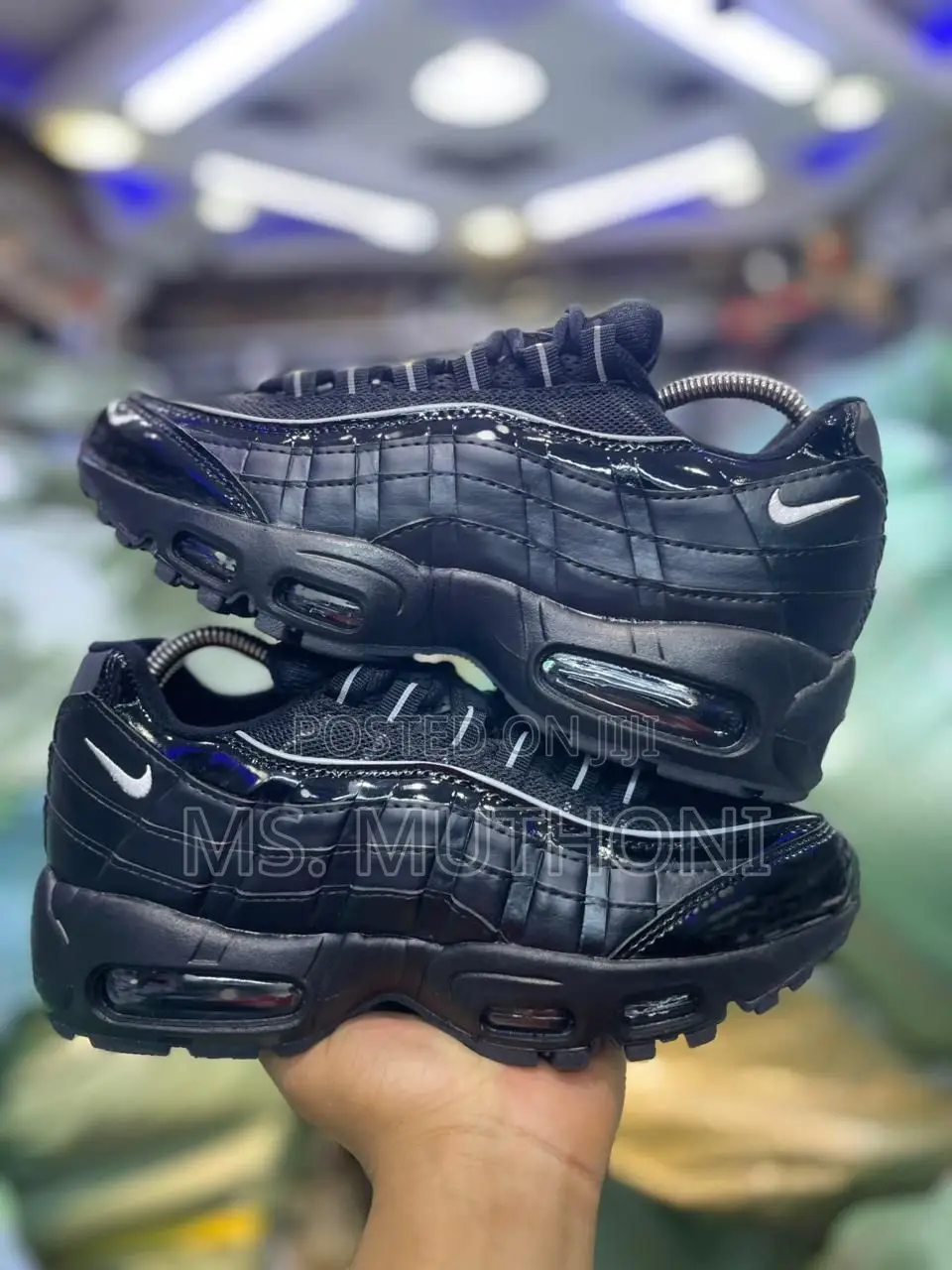 Og Quality Nike Airmax 95 Og“ Bubble Black Patent