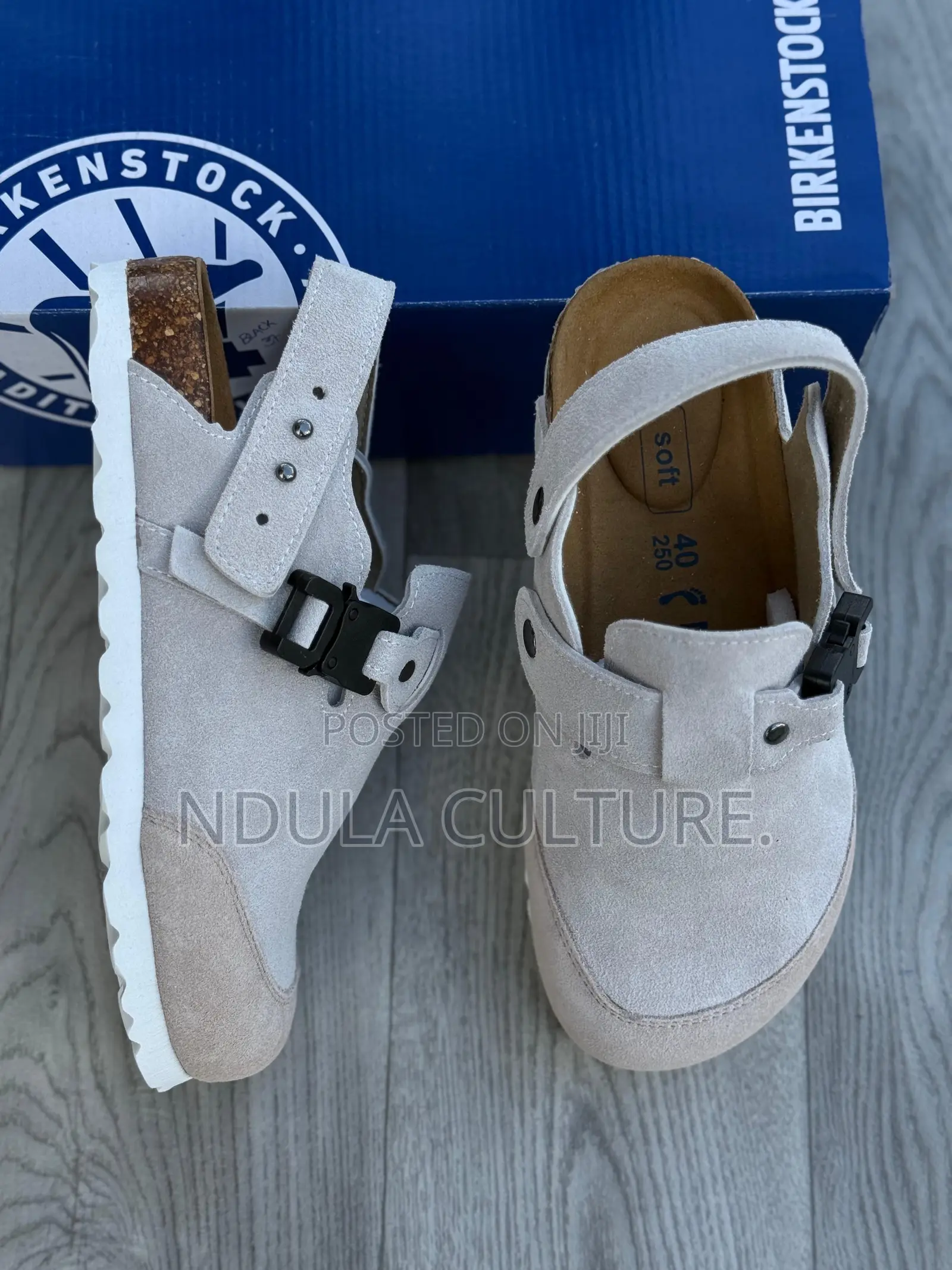 Dior X Birkenstock Suede Clogs