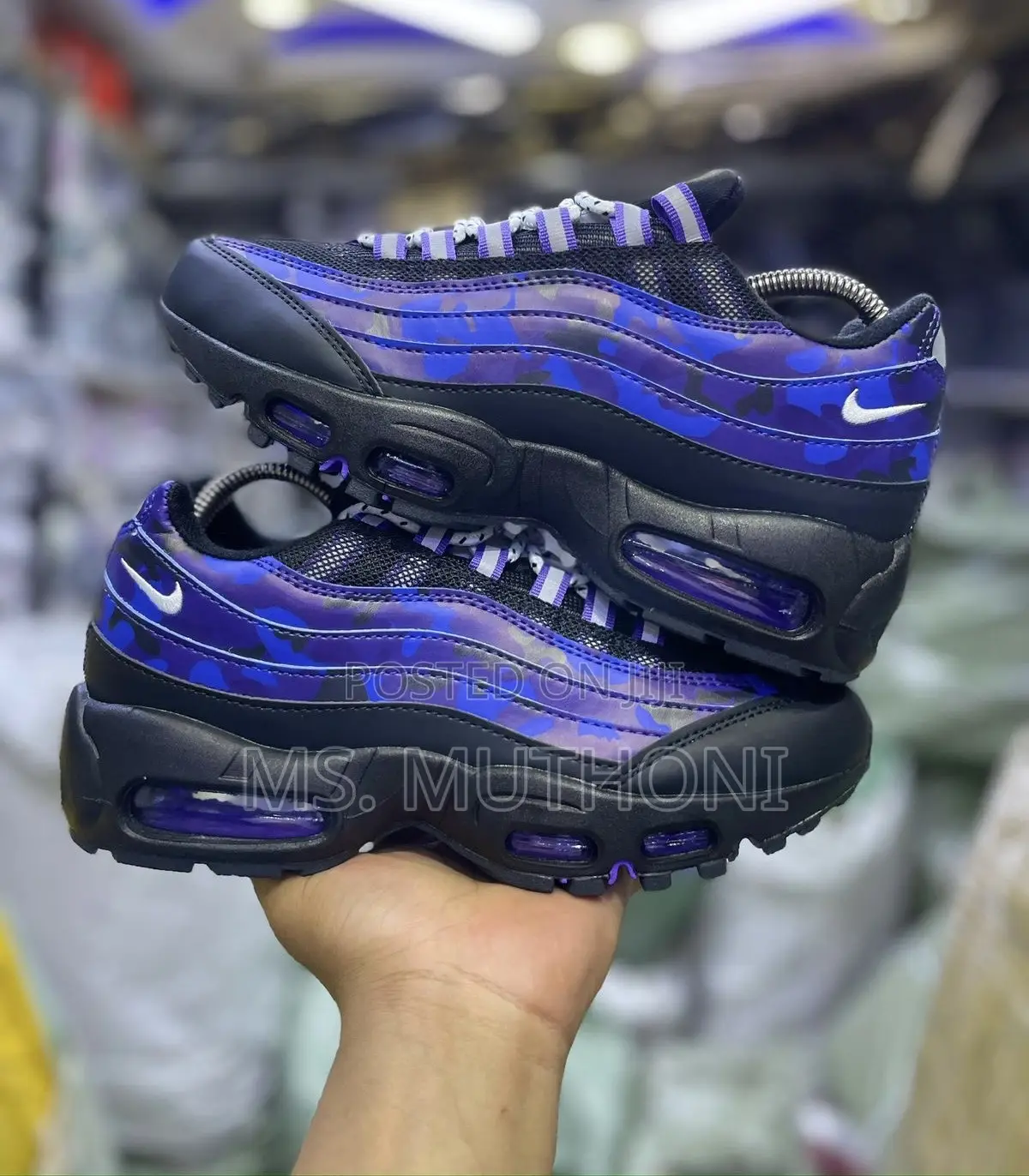 Camo Pattern Nike Airmax 95 Og“ Court Purple Size 39-45
