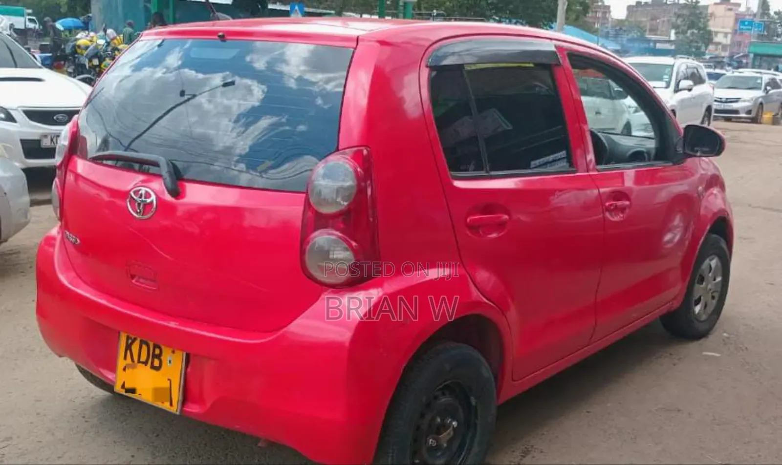 Toyota Passo 2013 Red