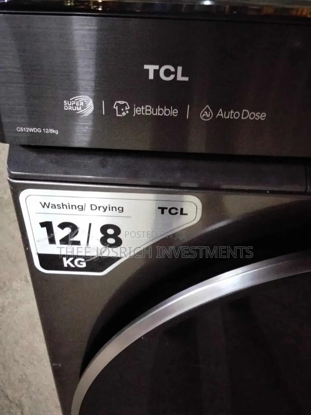 TCL Washing Machine 12kg Wash and Dry
