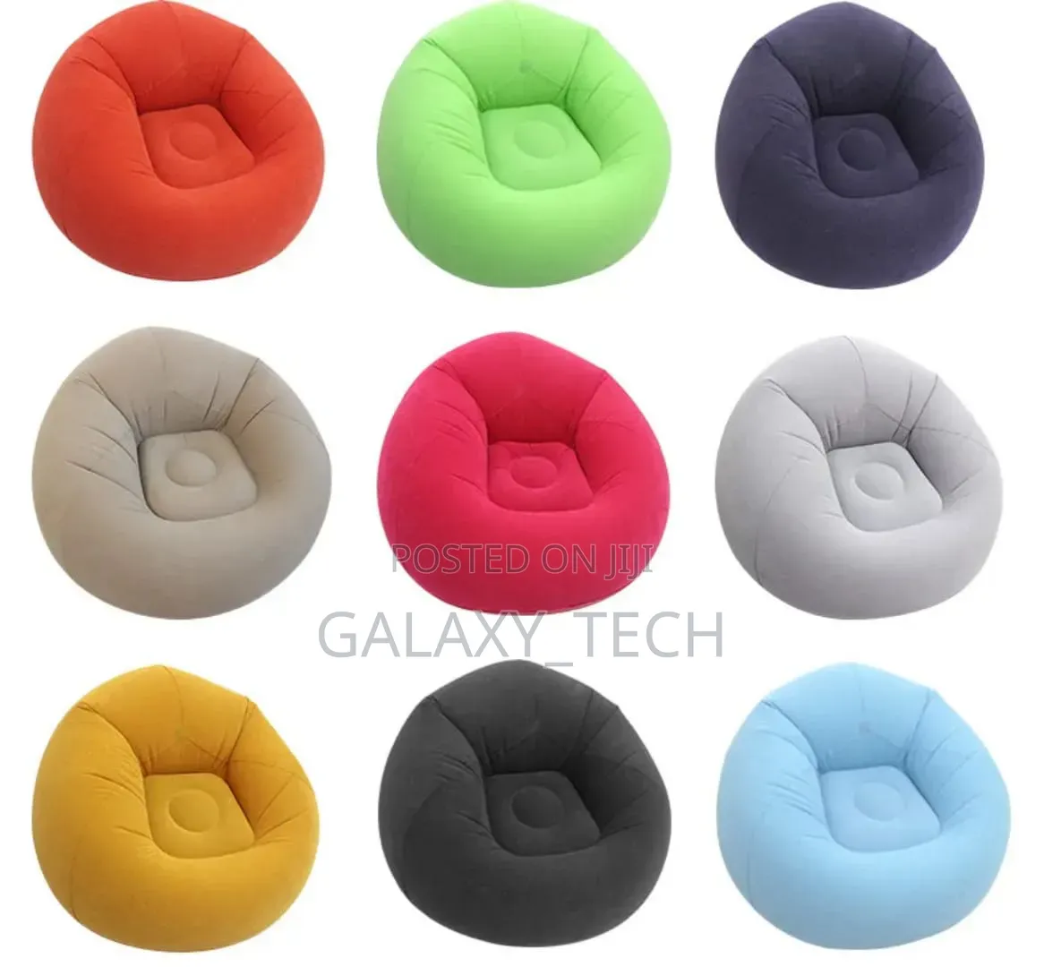 Large Inflatable Sofa/Seat / Inflatable Bean Bag + Free Manual Pump