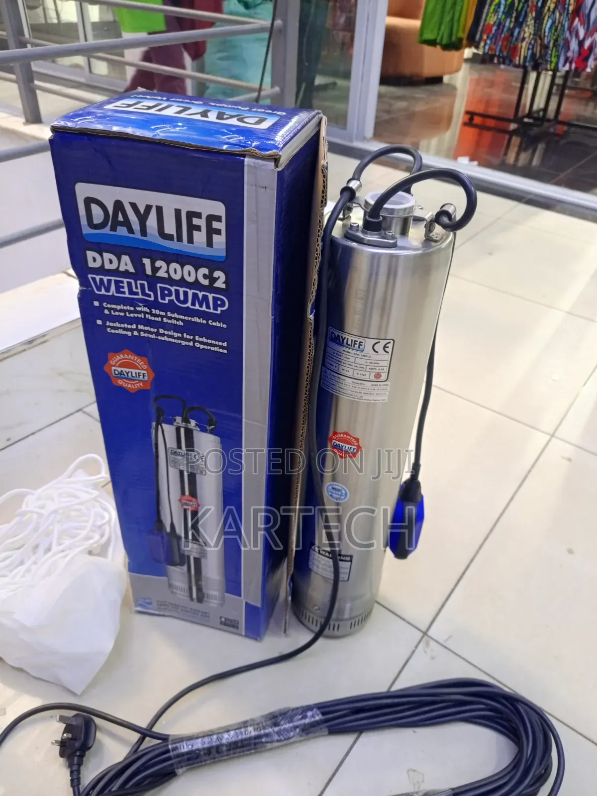 Dayliff Dda 1200c2 Deep Well Water Pump – Heavy Duty