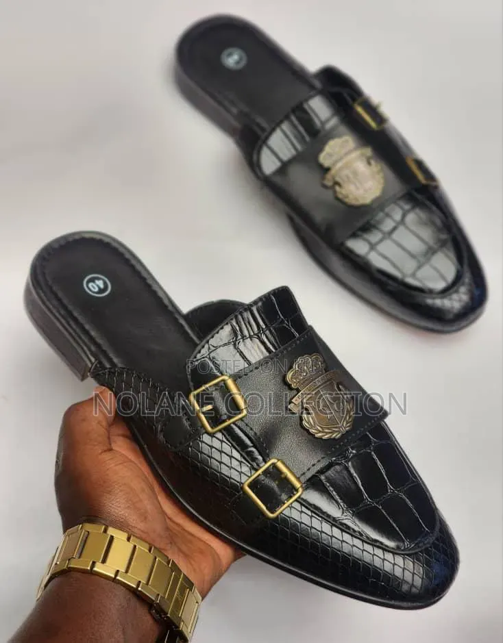 Leather Billionaire Mules