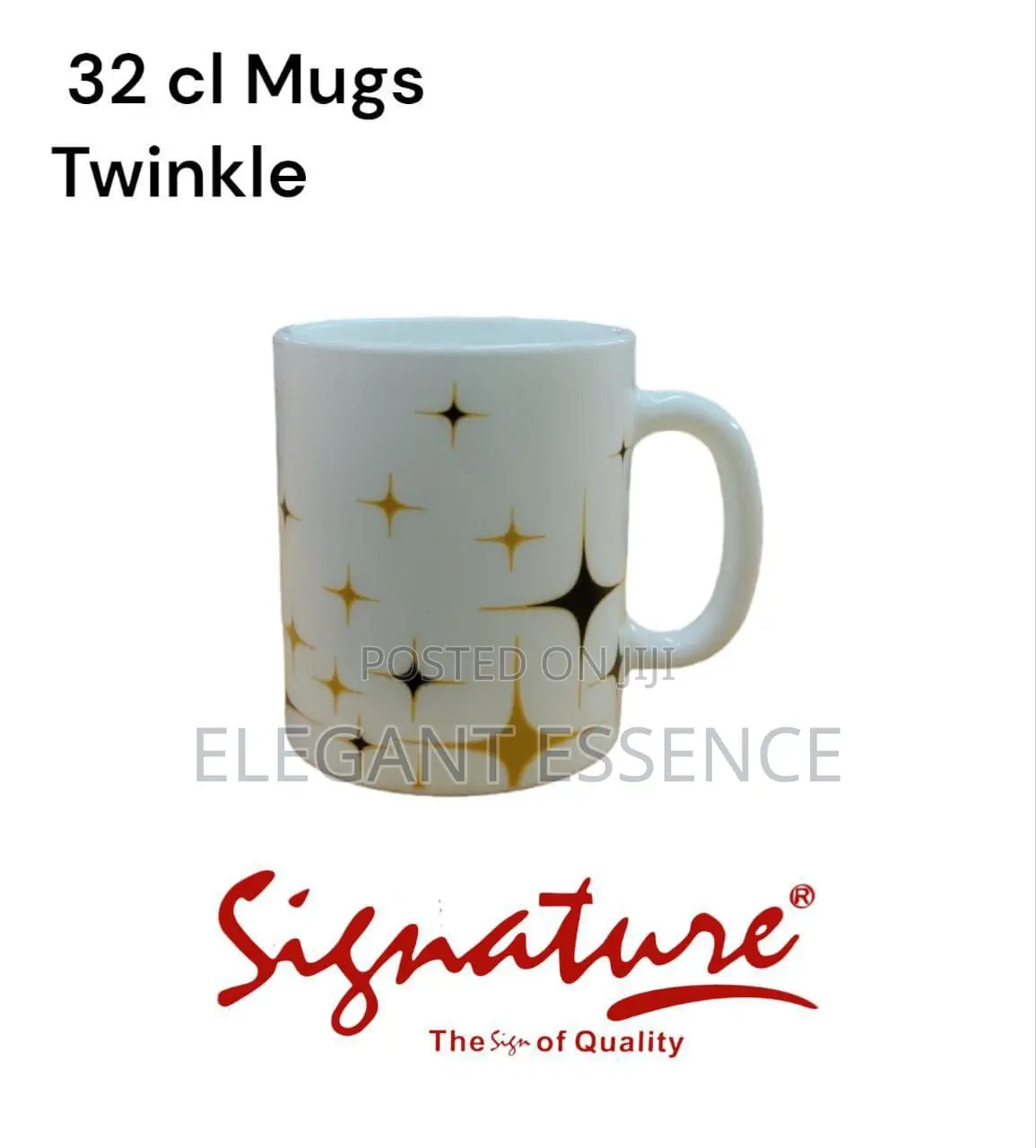 Set of 6 Signature Cups/Mugs