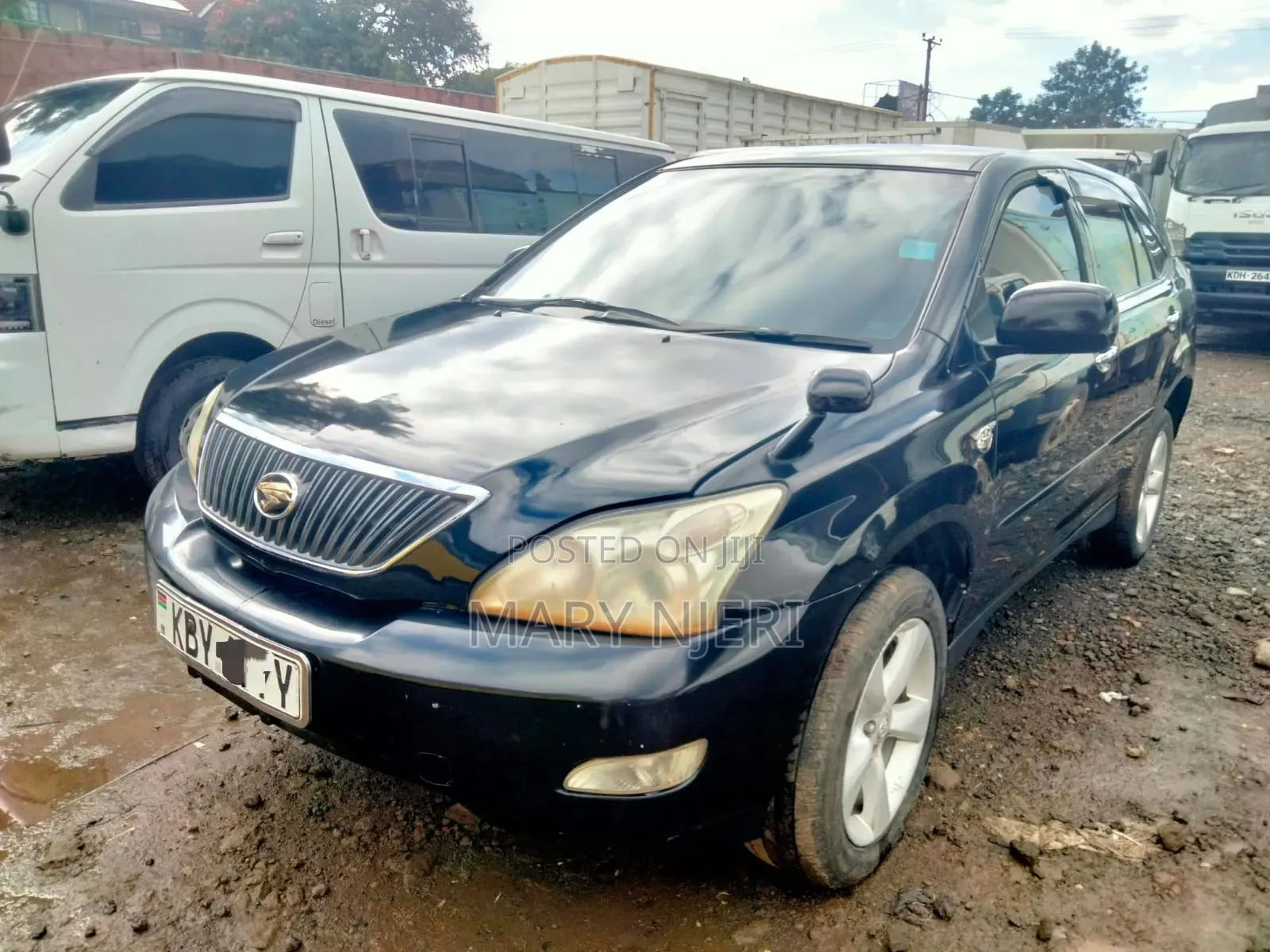 Toyota Harrier 2.4 2008 Black