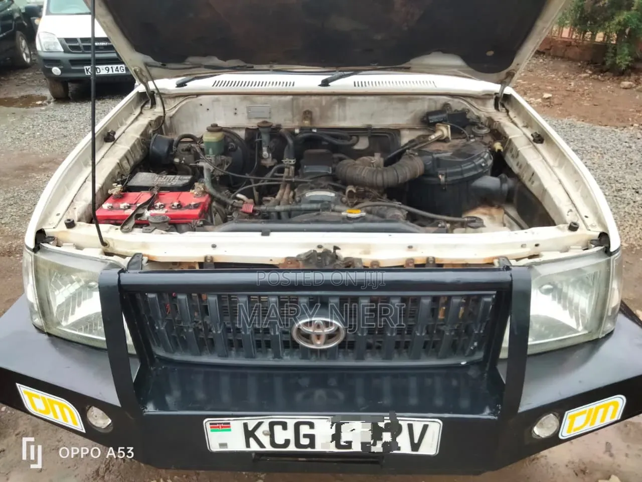Toyota Land Cruiser 90 2002 White