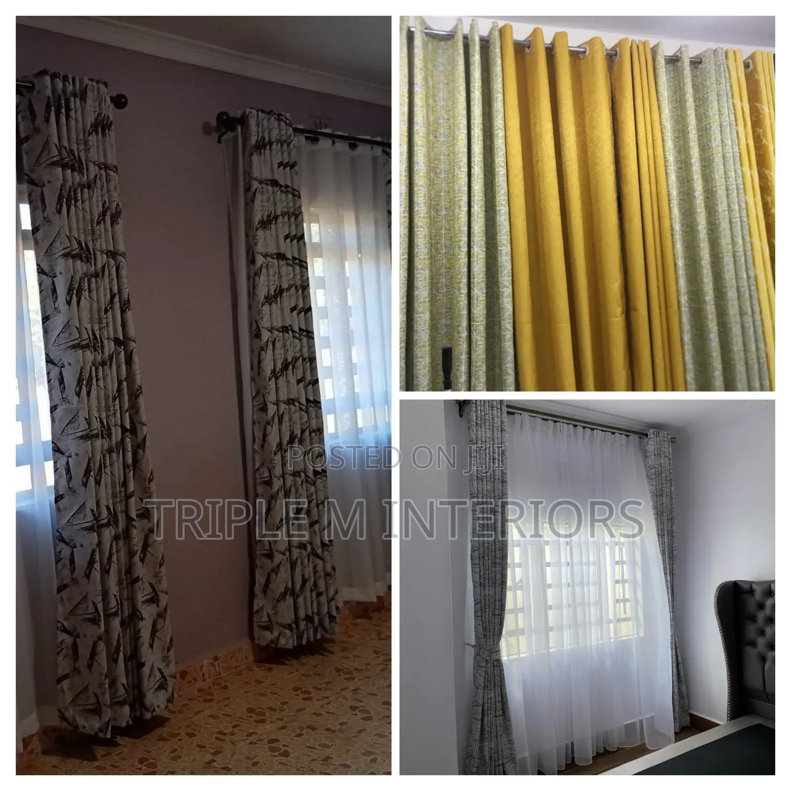 Clean-Lined Curtains for Modern Comfort