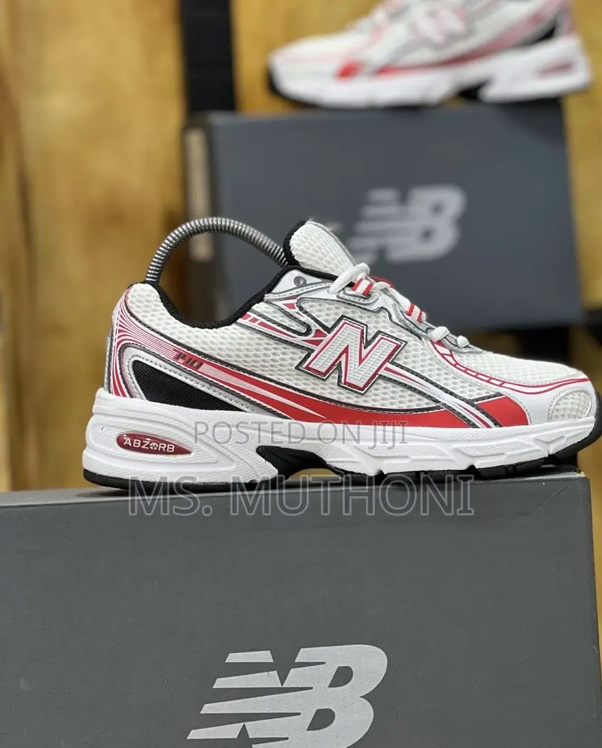 Lifestyle New 740 Sneakers for Gents Slate Grey / Mercurial Red