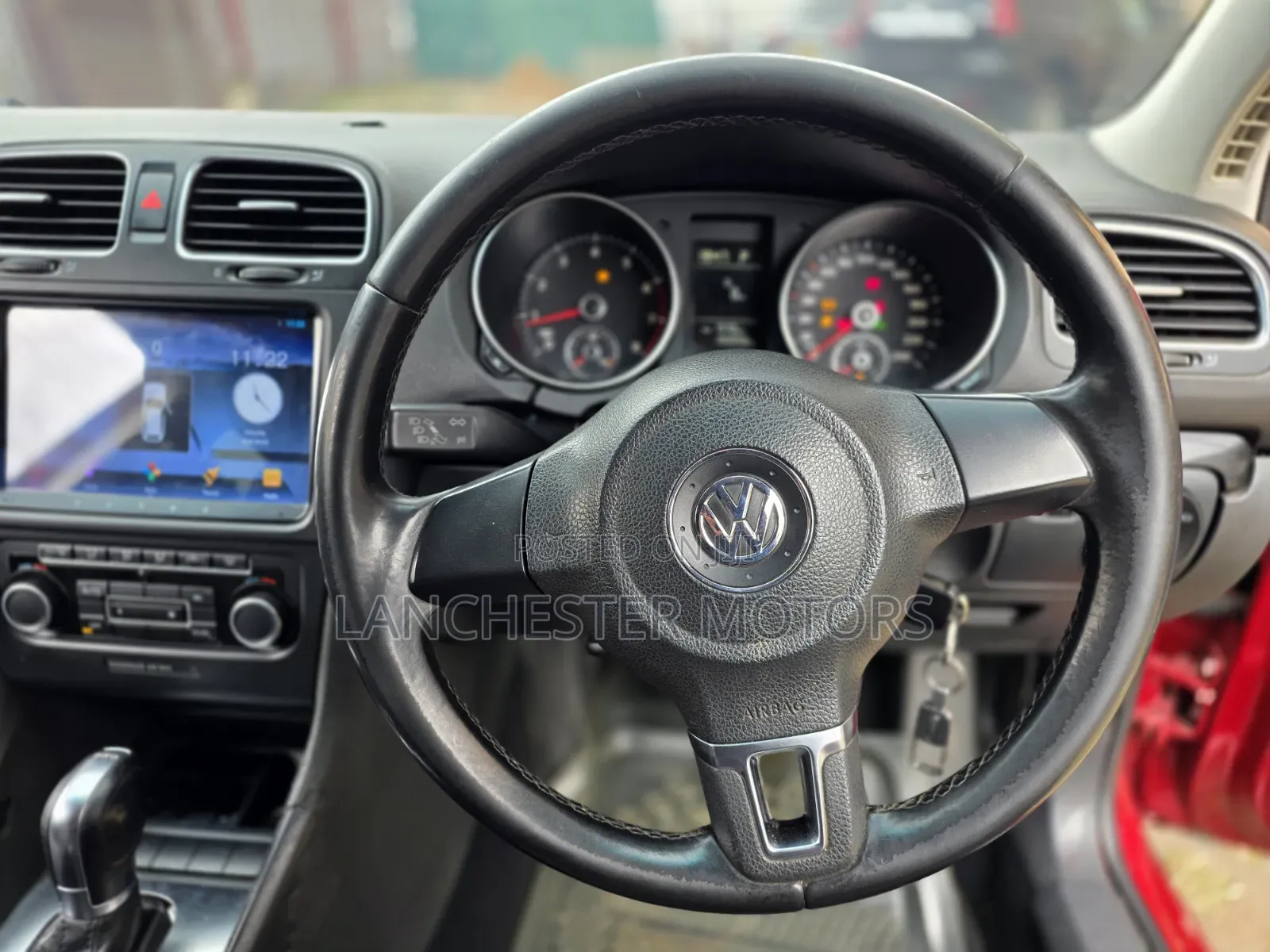 Volkswagen Golf 2011 Red