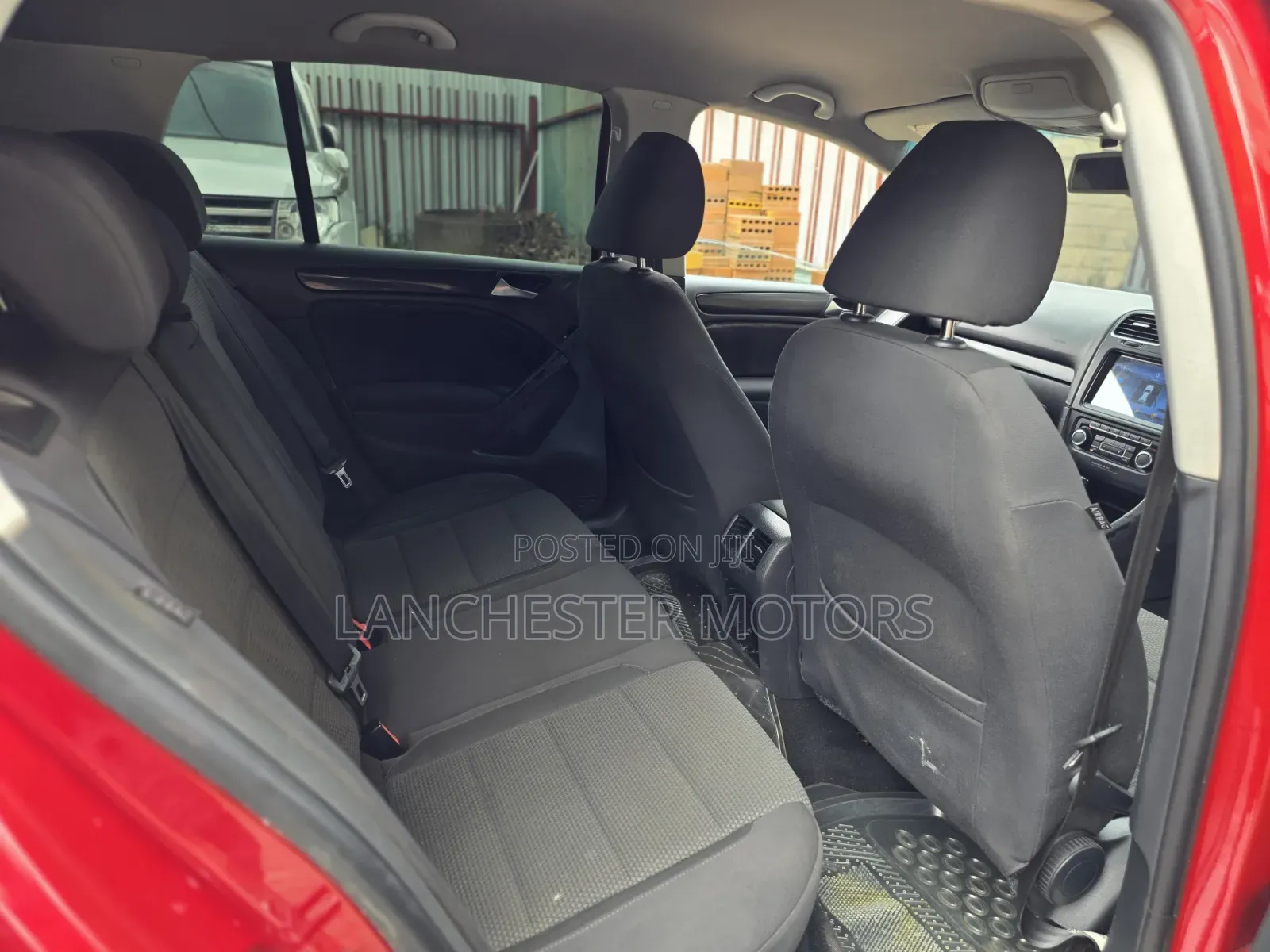 Volkswagen Golf 2011 Red