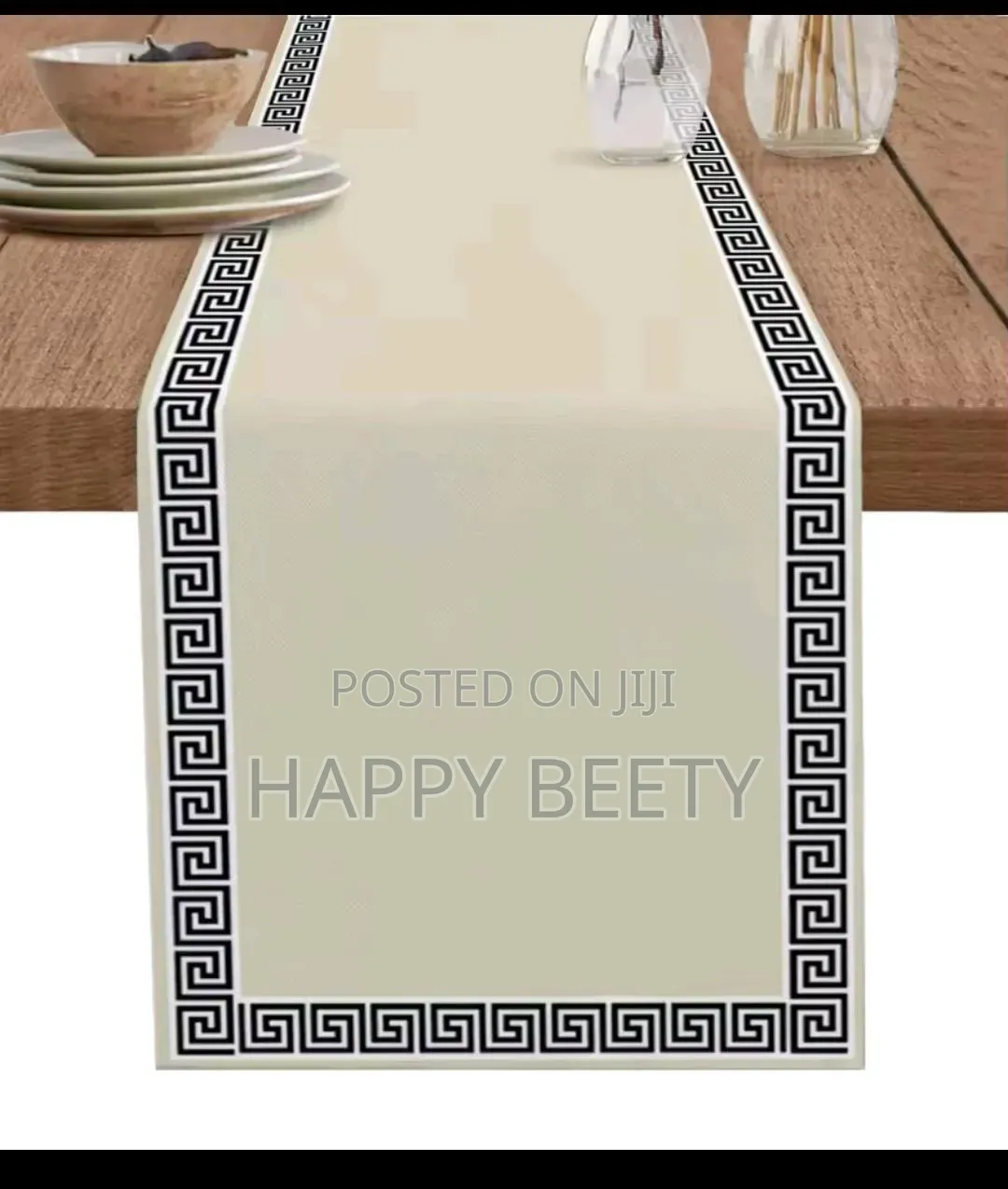 *Simple Pattern Table Runner Home Decor Dinner Table Runner