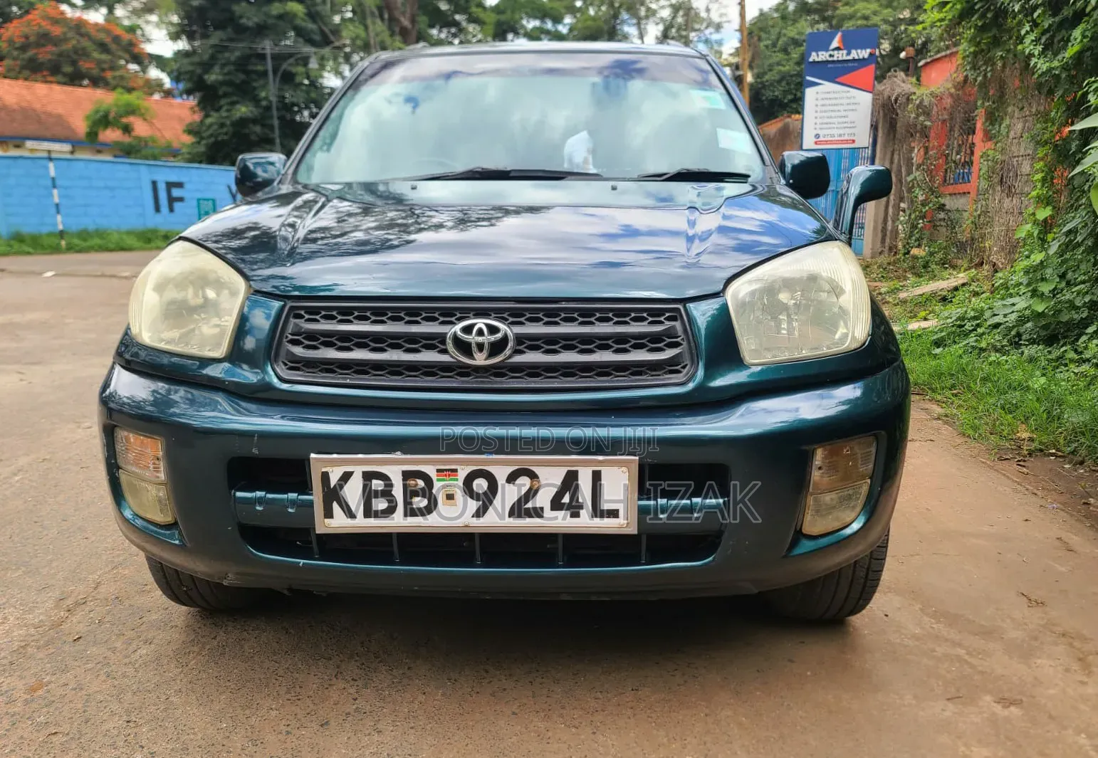 Toyota RAV4 2001 Green