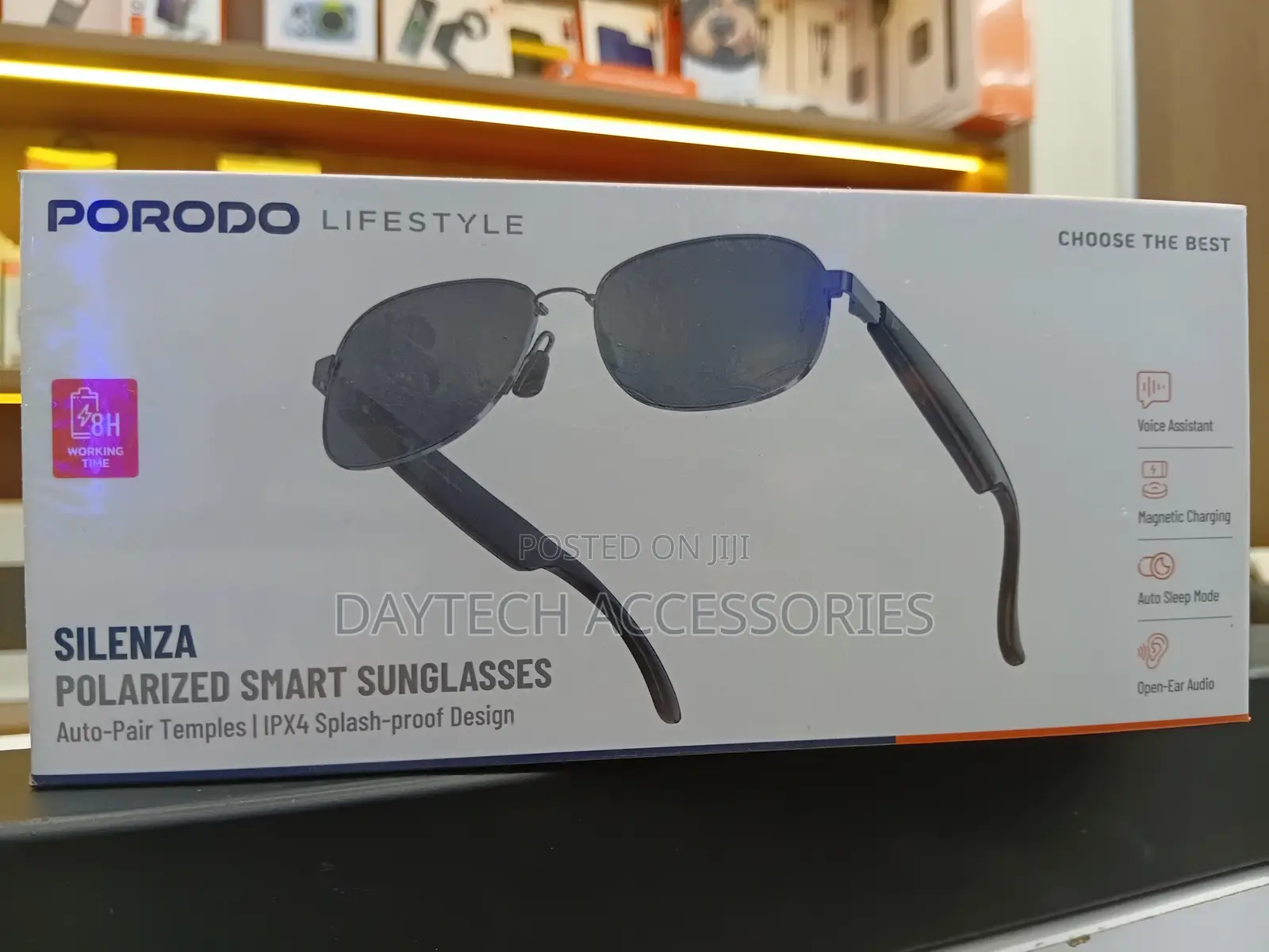 Porodo Silenza Bt 5.3 Sunglass Uv400 Protection.