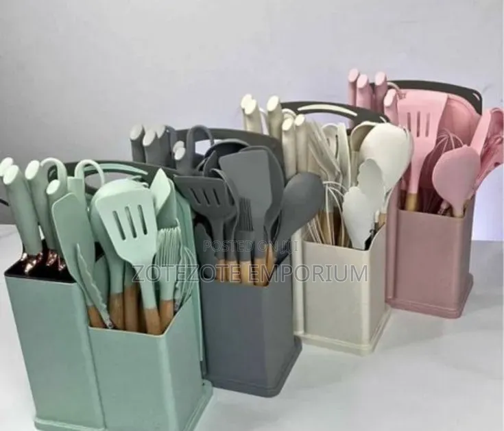 19 PCS Silicone Cooking Set