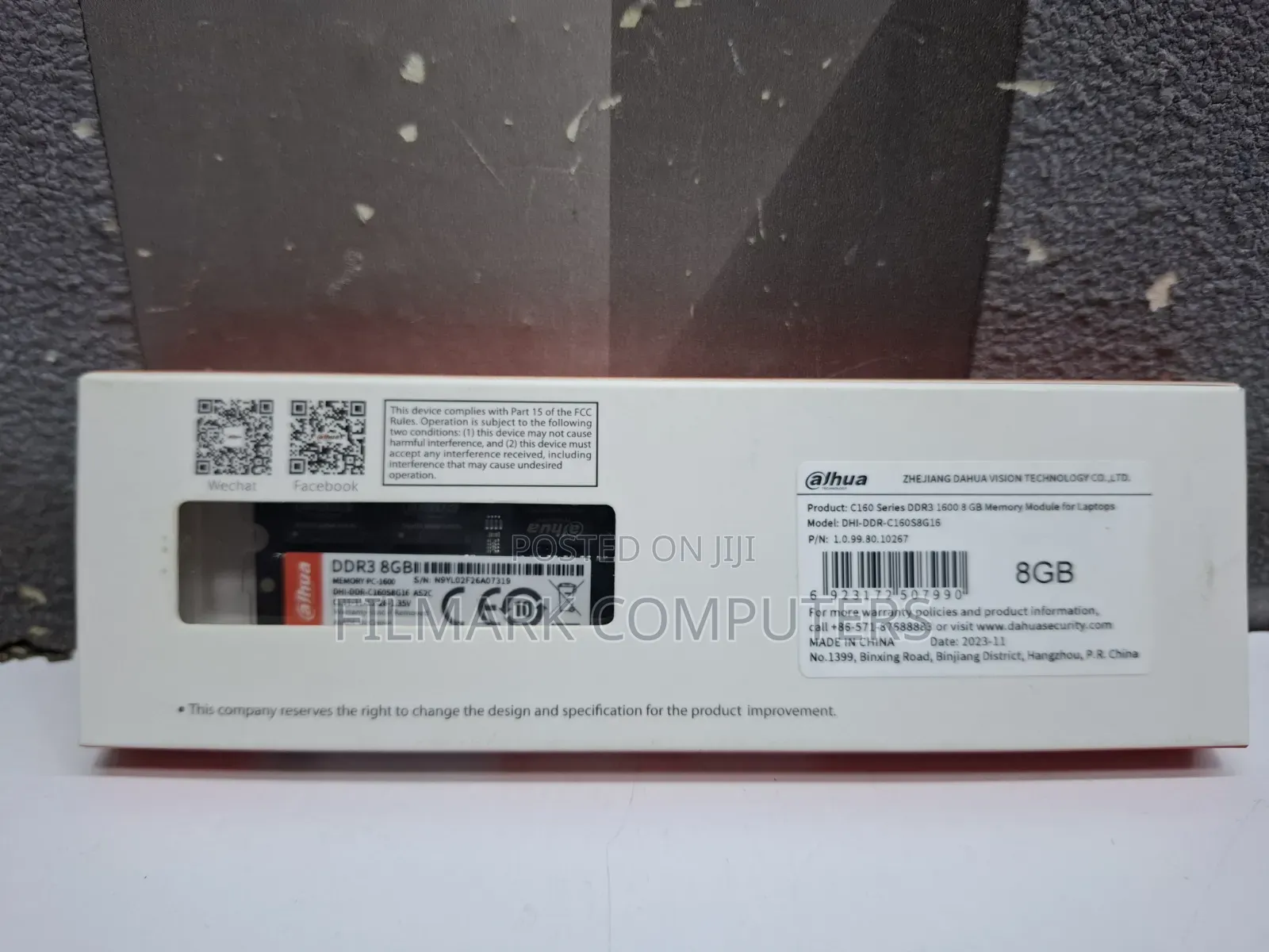 Dahua Dhi-DDR-C160s8g16 8gb Pc3-12800 1600mhz Laptop Ram