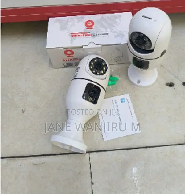 V380dual Lense Bulb PTZ CCTV Camera