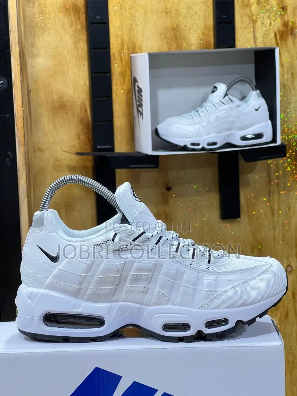 Nike Airmax 95 Black and White Sneakers