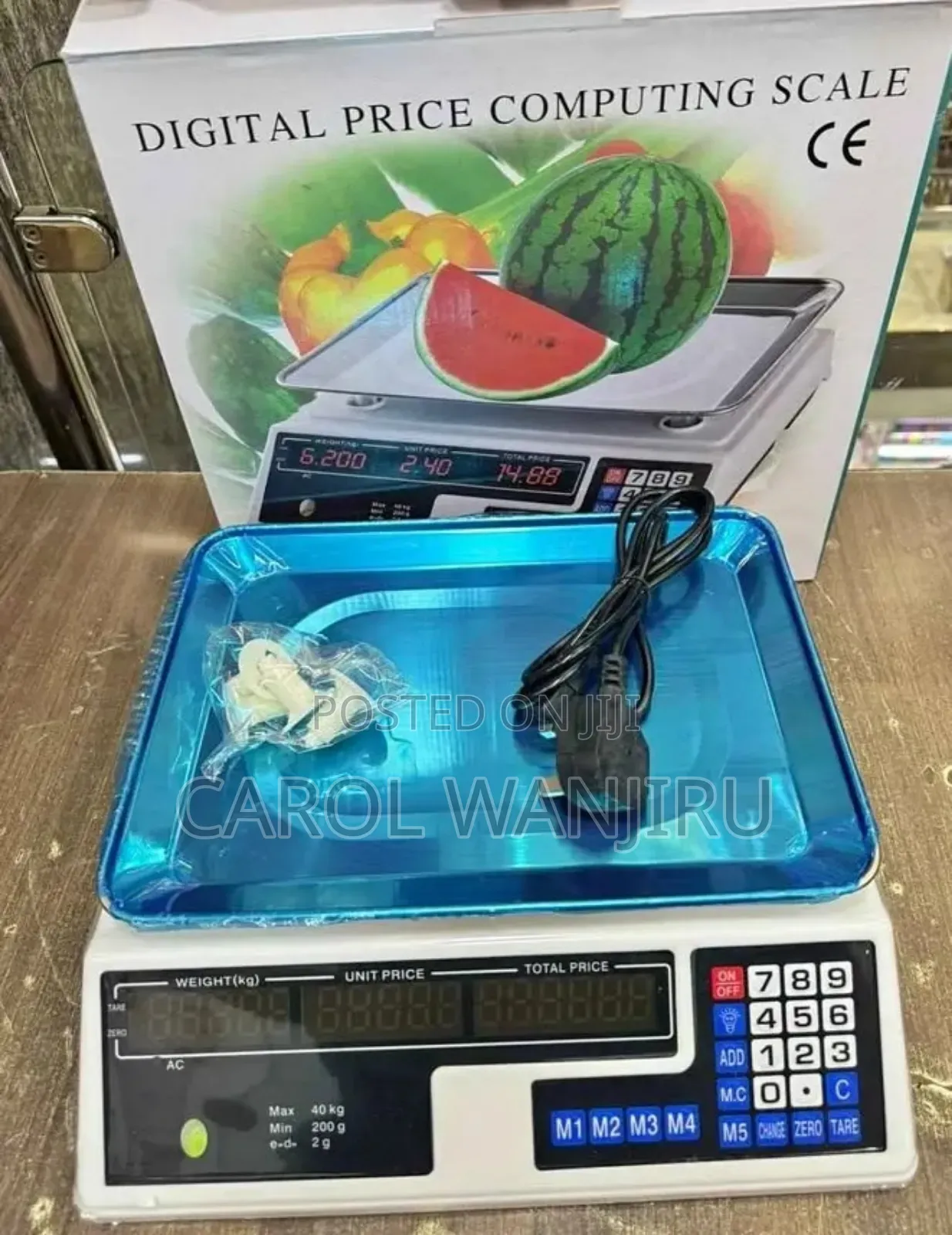 Acs Flat Digital Weighing Scale/Digital Acs Hand Weighing Scale