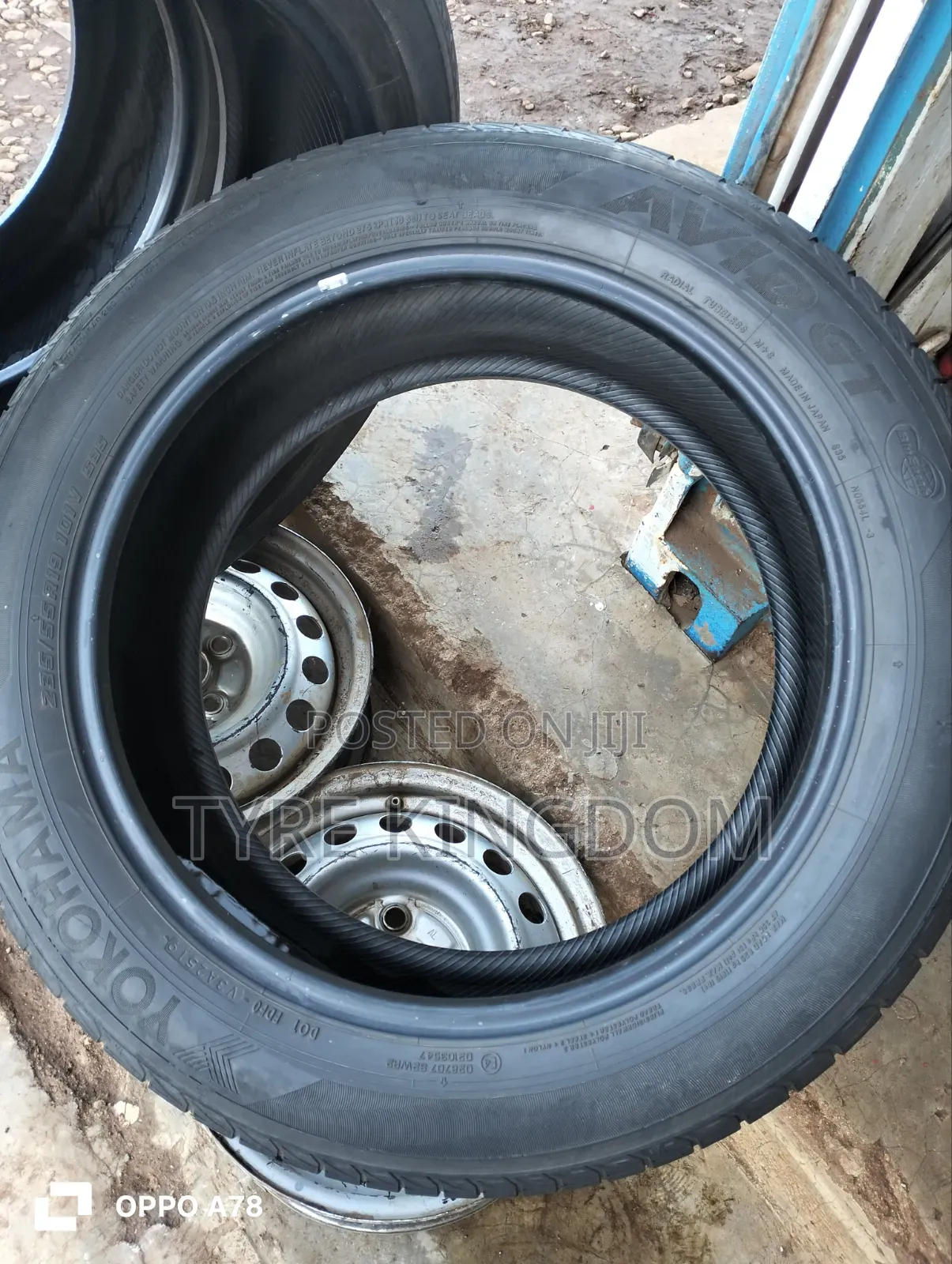 235/55r19 Slightly Used Yokohama Tyres