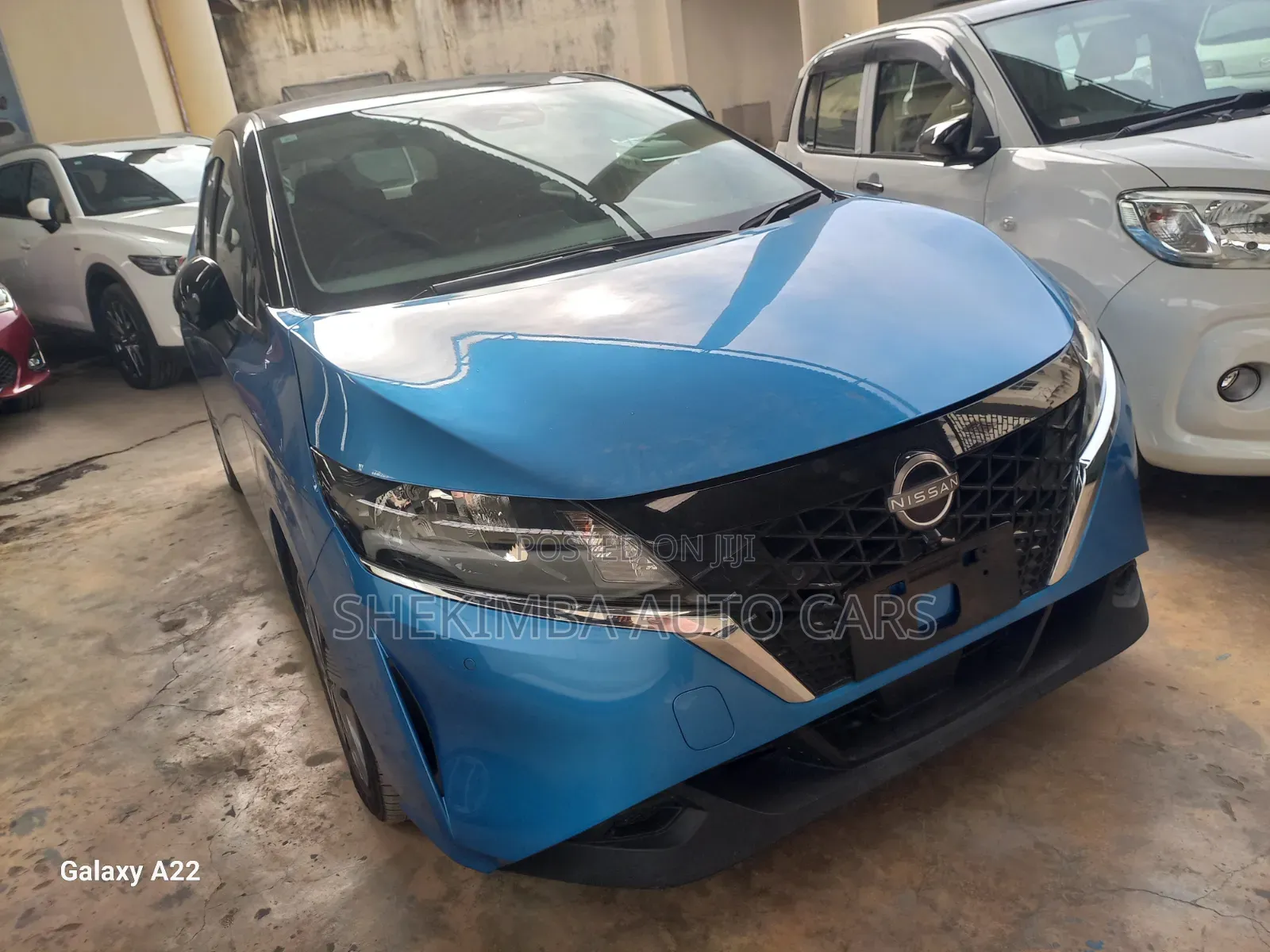 Nissan Note 1.2 Hybrid 2021 Blue