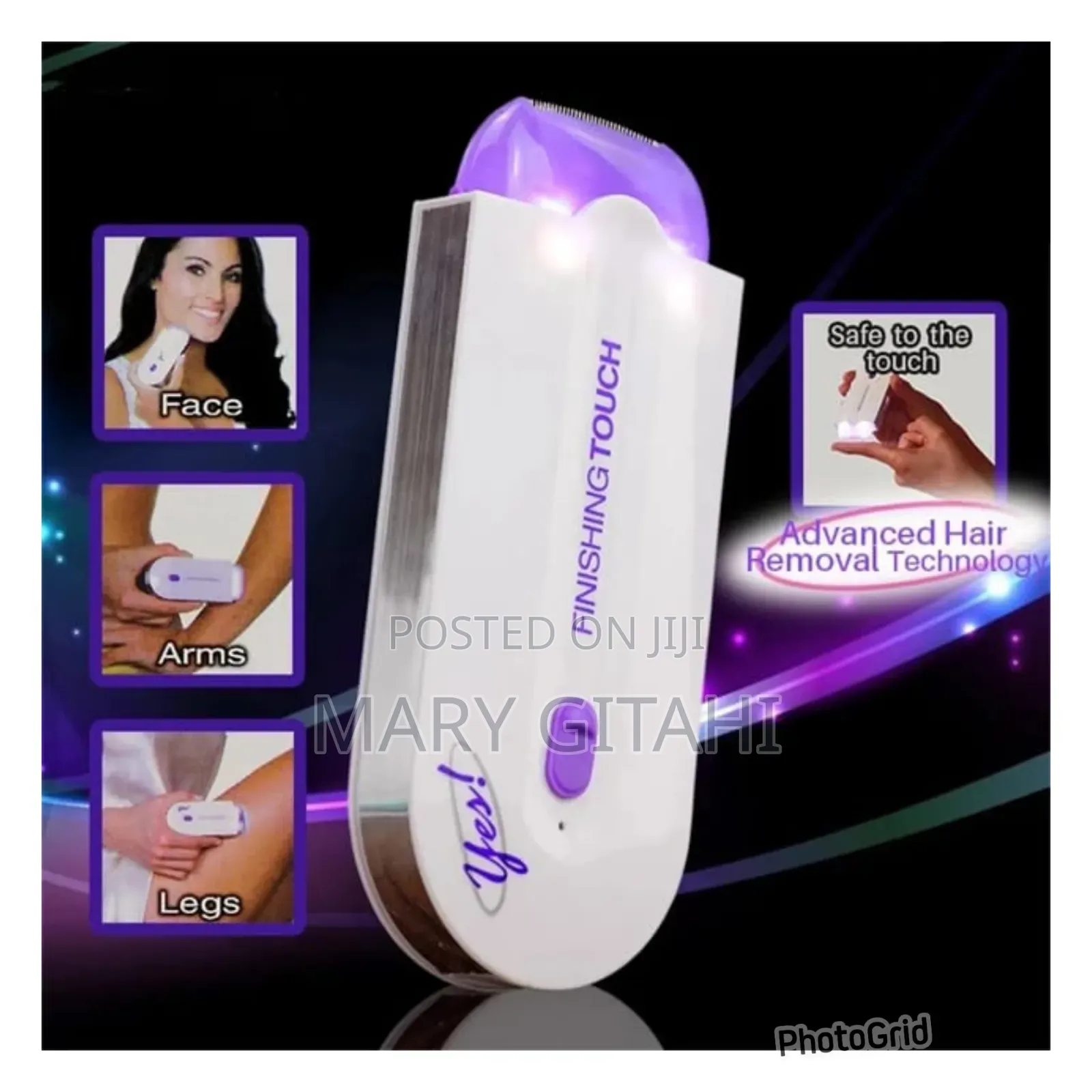Recharble Usb Yes Finishing Touch Hair Shaver