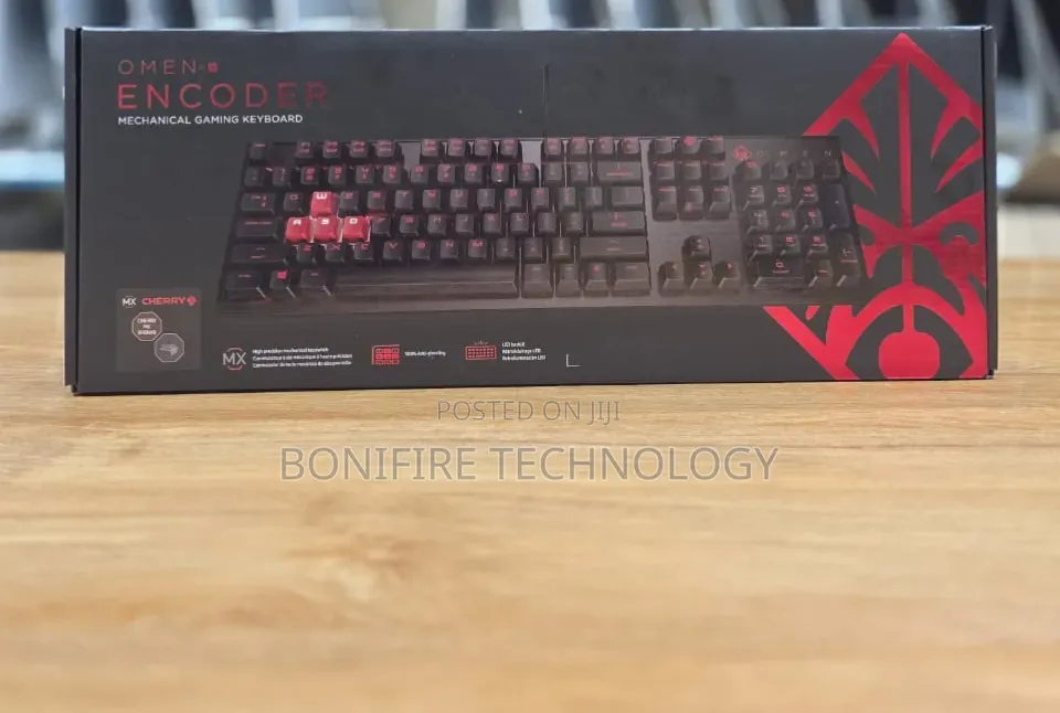 Omen by Hp Mechanical Gaming Keyboard 
Condition:Brand New