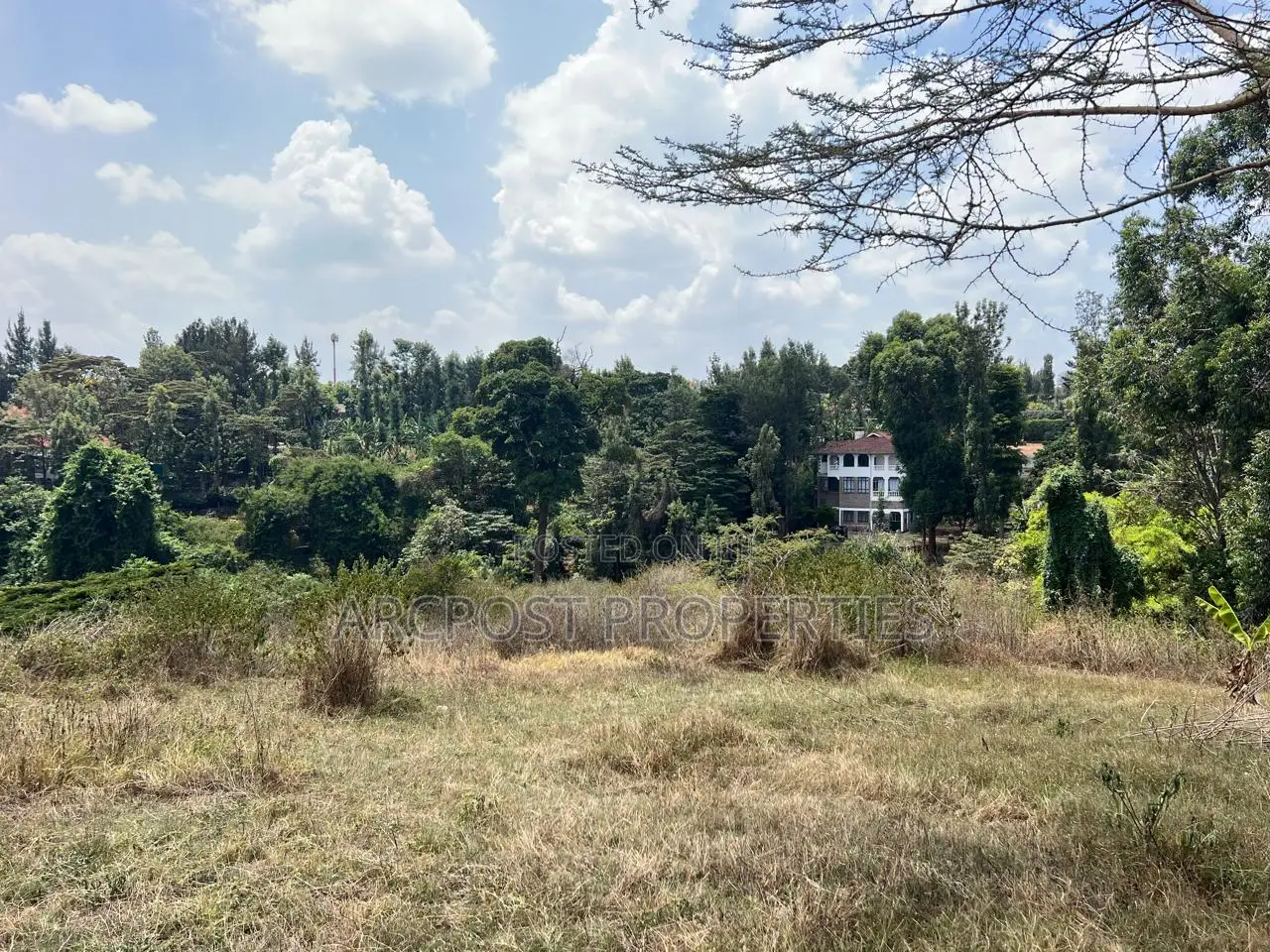 Prime 1.2 Acre Waterfront Land for Sale in Muthaiga North