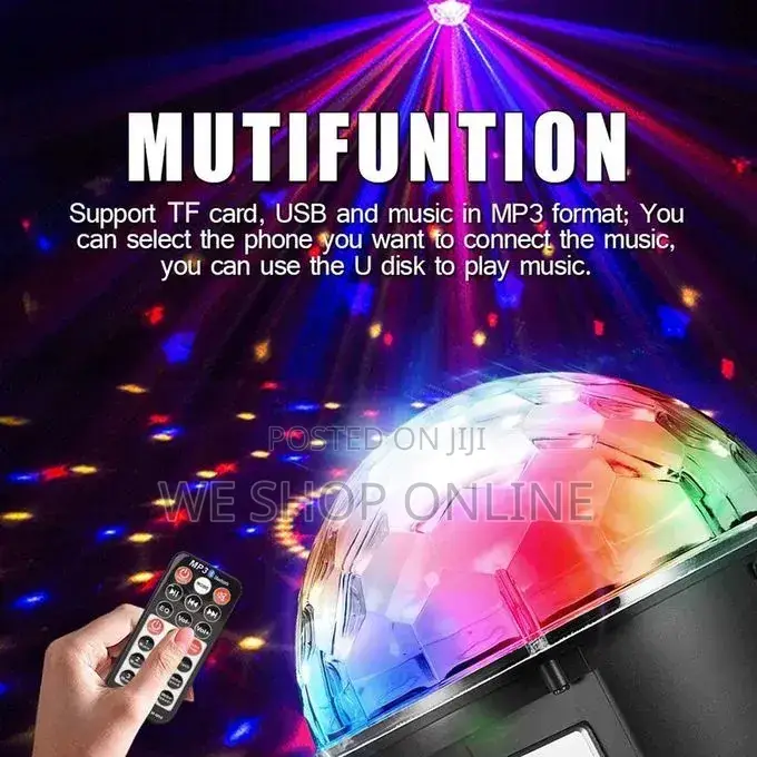 9 Color Led Disco Lights.