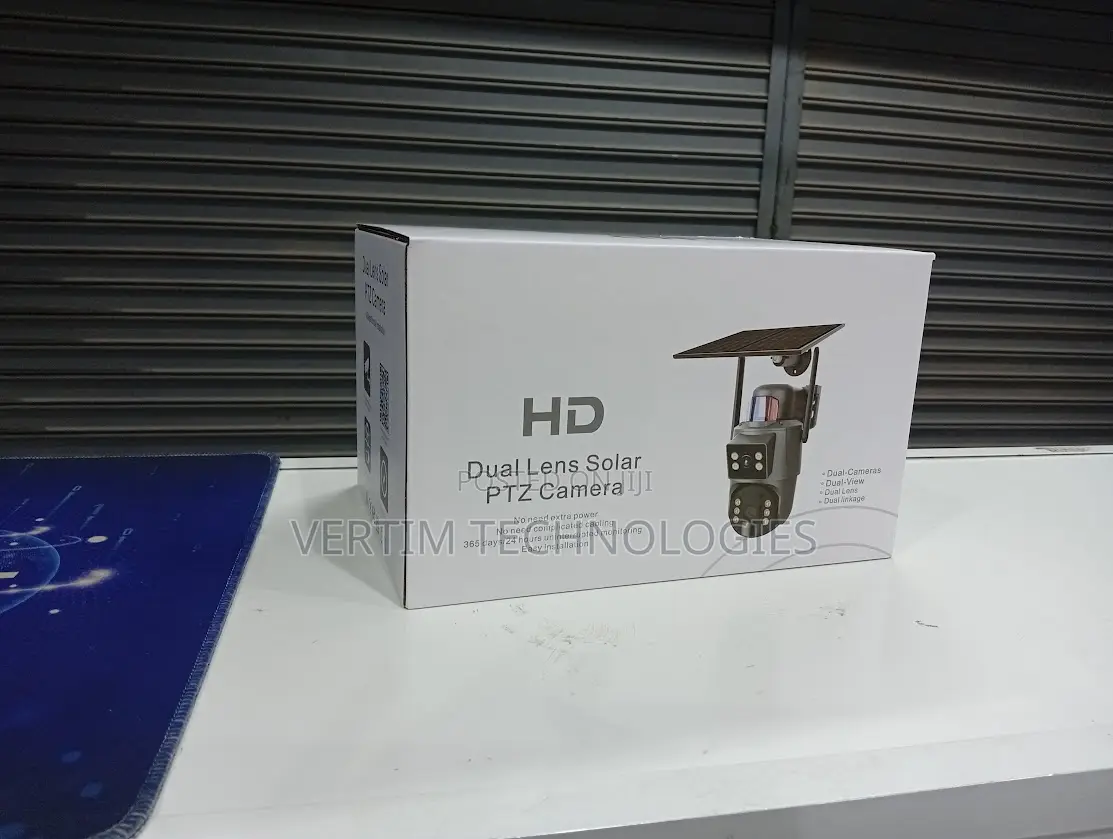 Wifi Ubox 4mp Dual Lens Solar PTZ Camera