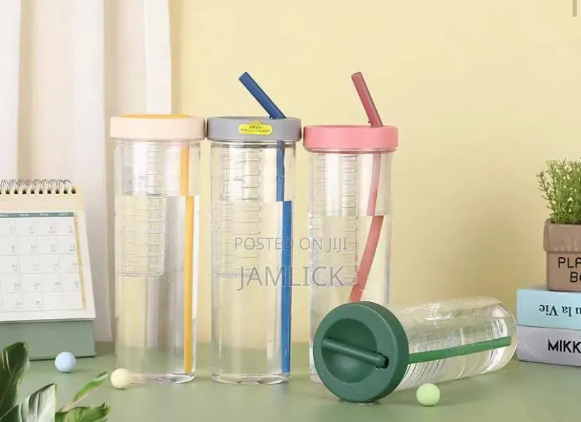 800ml Clear Acrylic Smoothie Tumbler - Zy