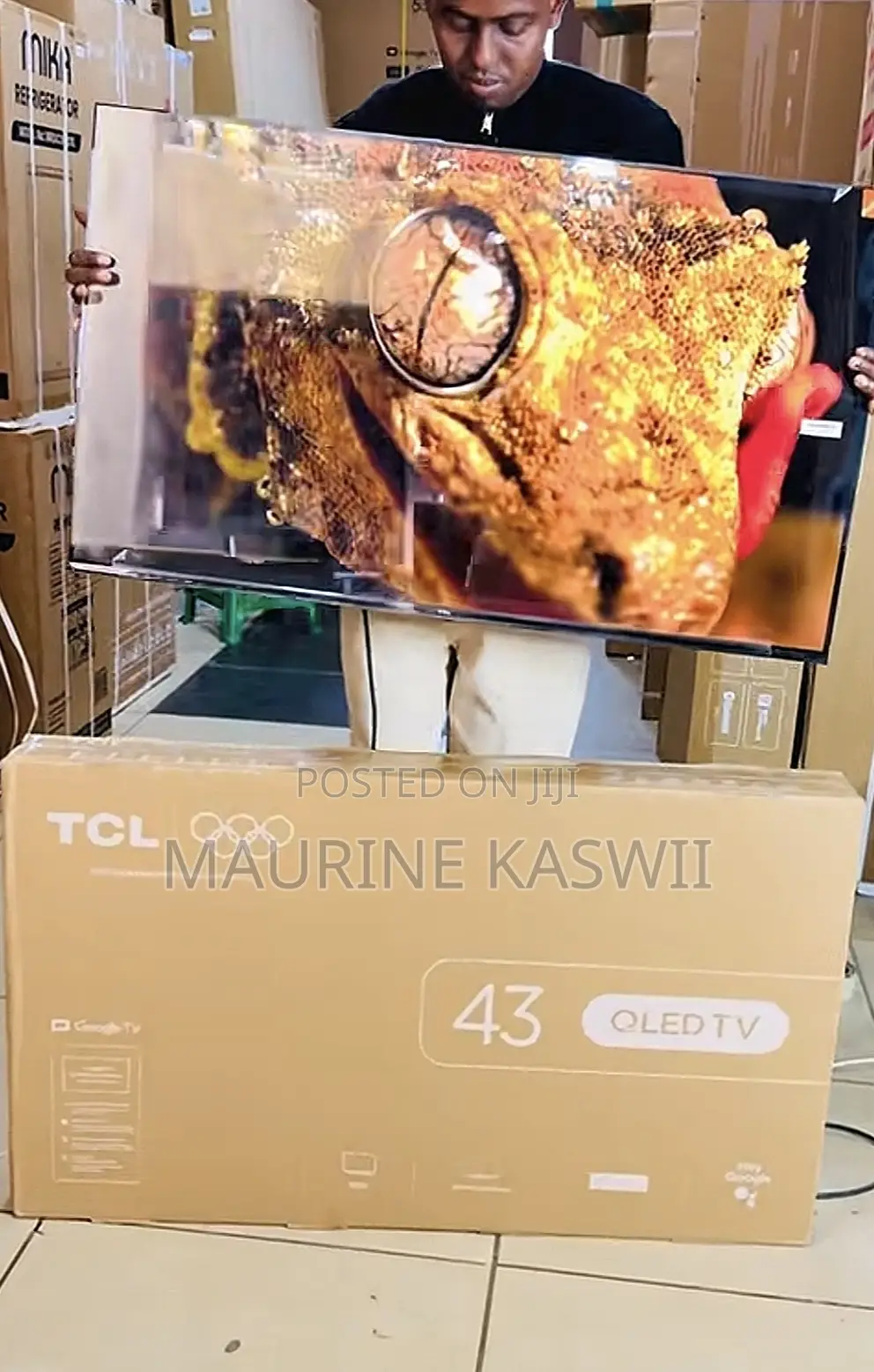 TCL 43” Qled Google 43s5k-2026
