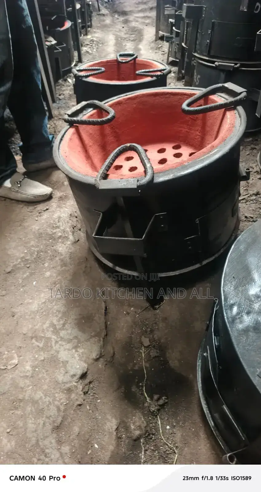 Popin Clay Charcoal Jiko